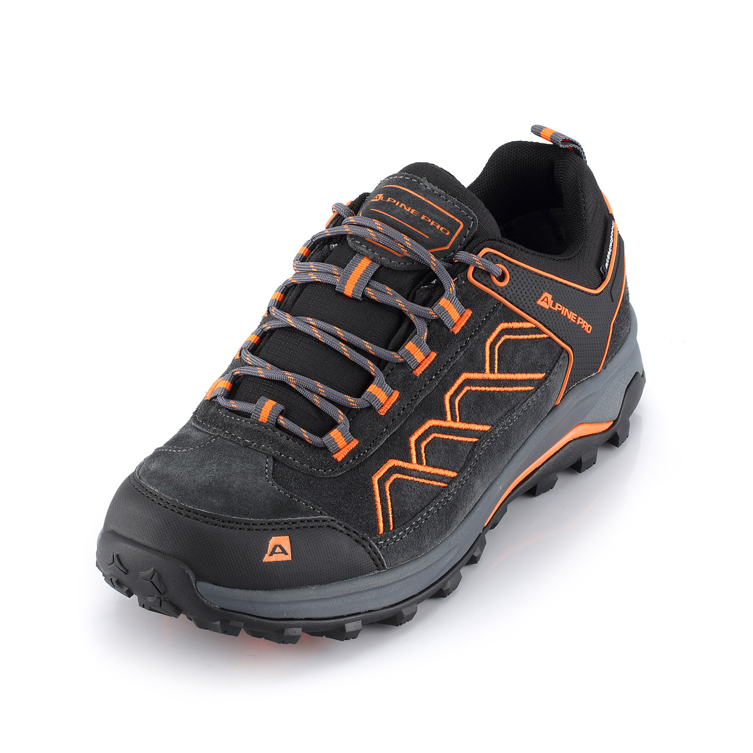 Outdoor shoes with membrane PTX ALPINE PRO GIMIE dk.gray