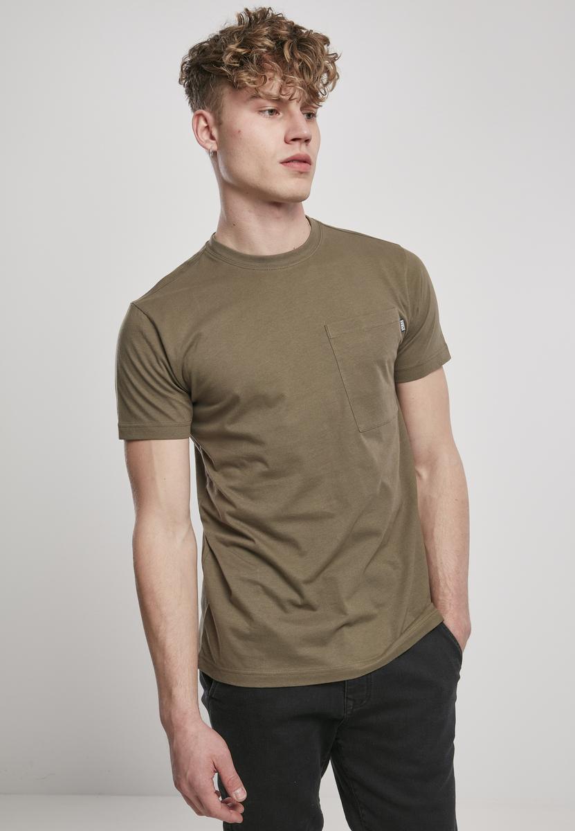 Basic Pocket T-shirt Olive