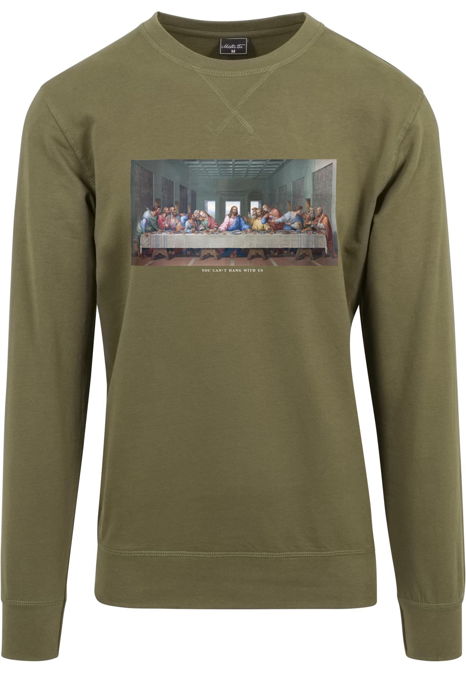 Levně Can't Hang With Us Crewneck olive