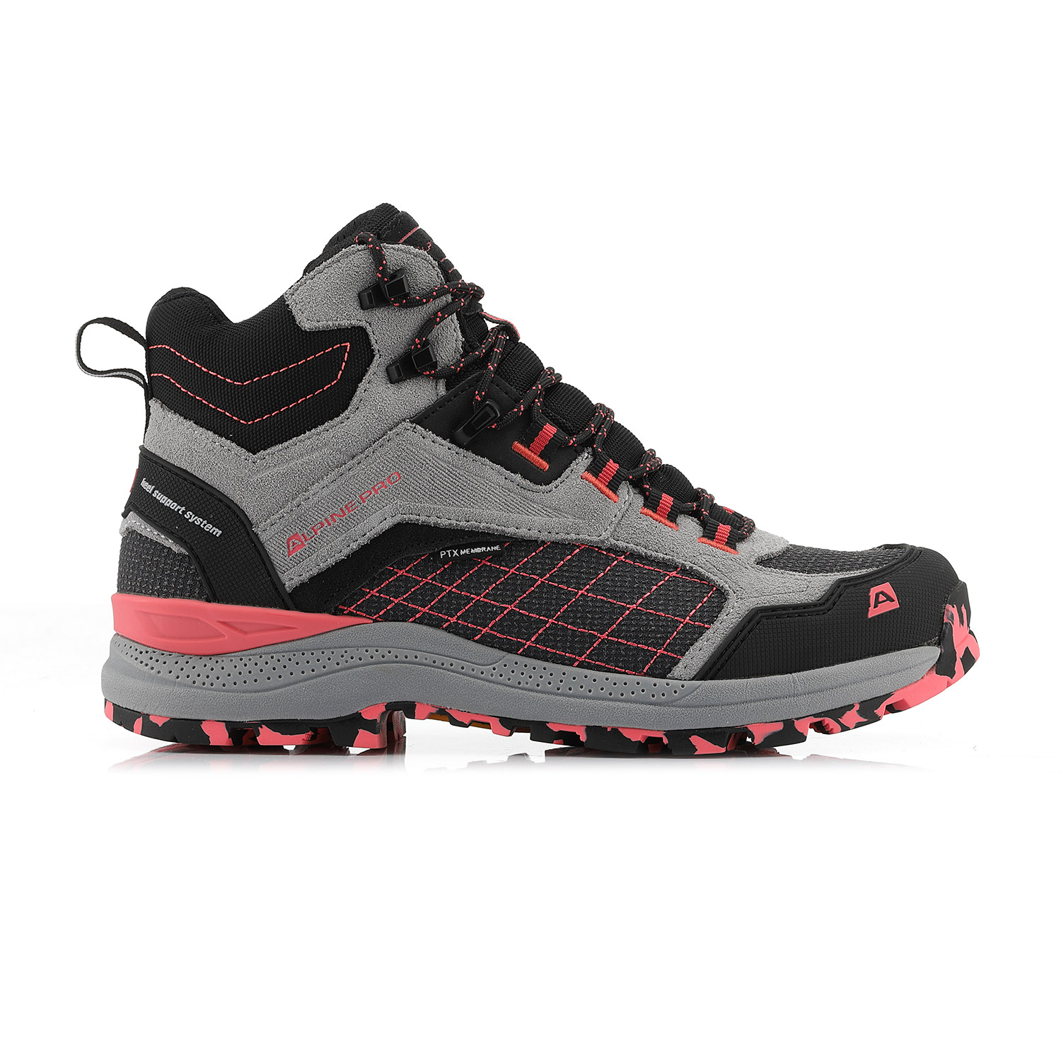 Outdoor shoes with functional membrane ALPINE PRO ZERNE high rise