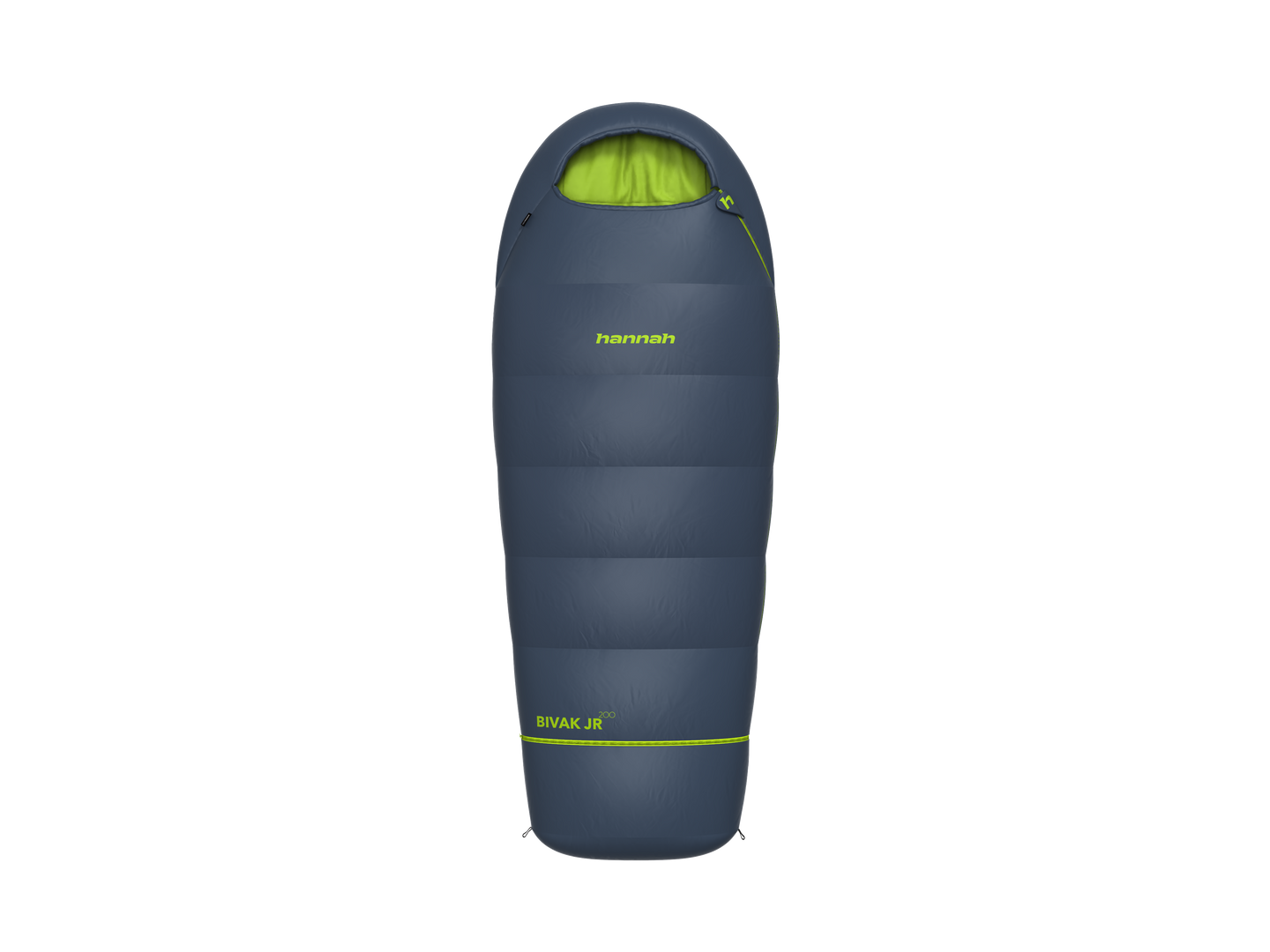 Sleeping bag Hannah BIVAK JR 200 midnight navy/lime green II