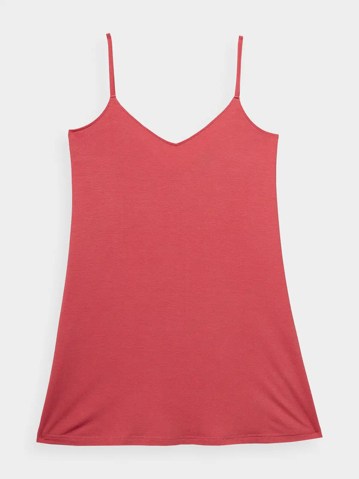 Women's 4F neckline strapless dress - orange