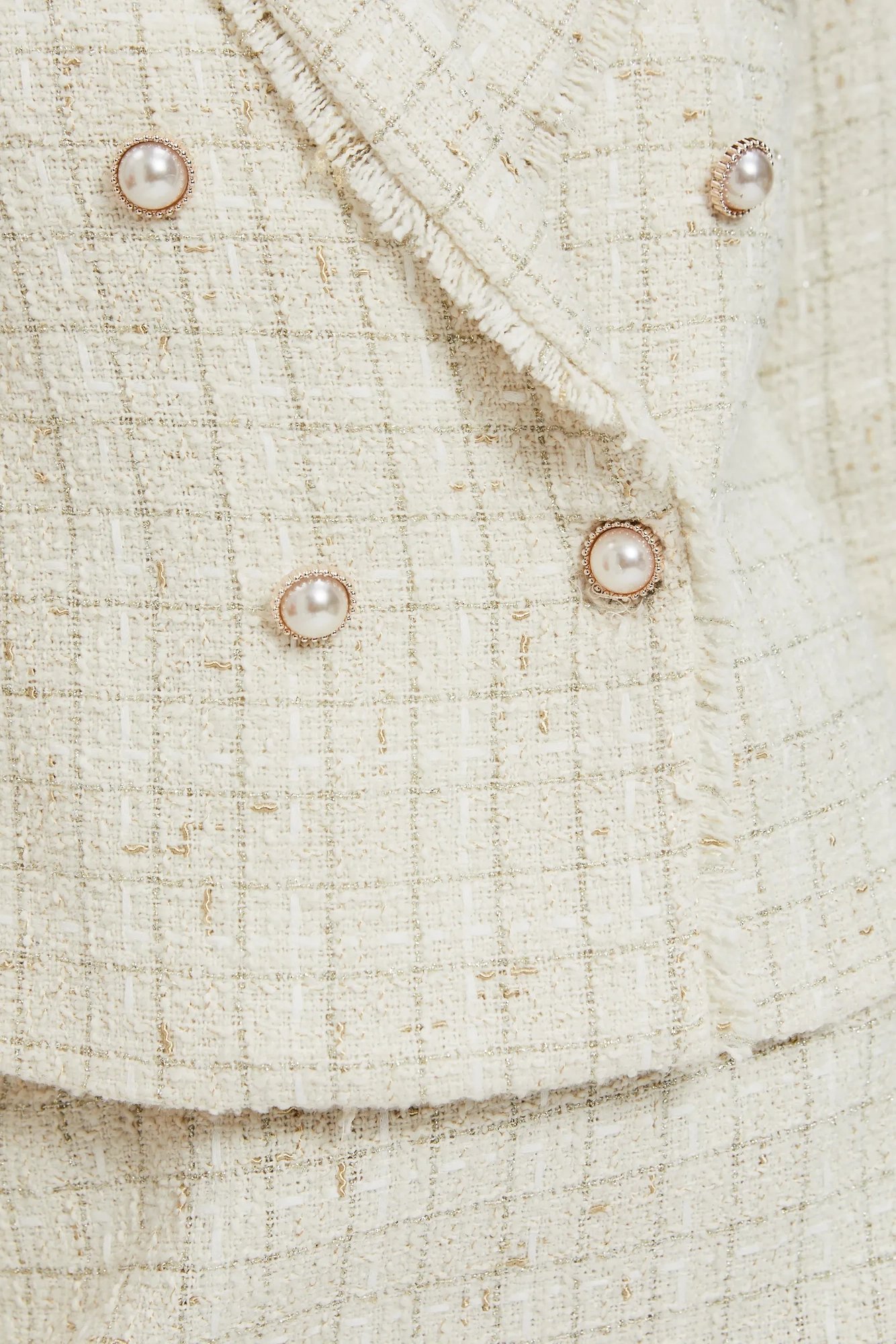 Women&#039;s blazer MOODO - ecru white