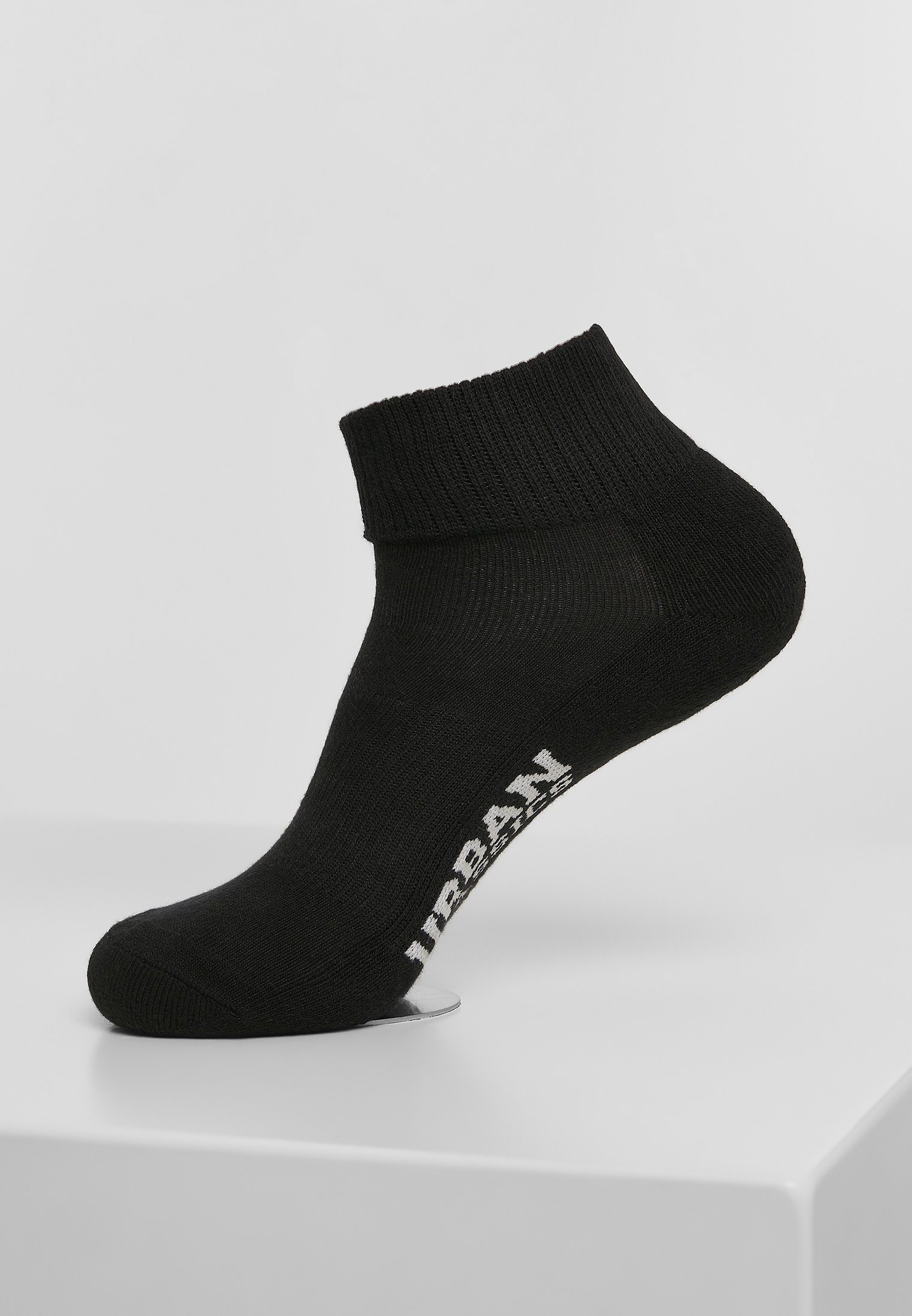 High sneaker socks 6-Pack black