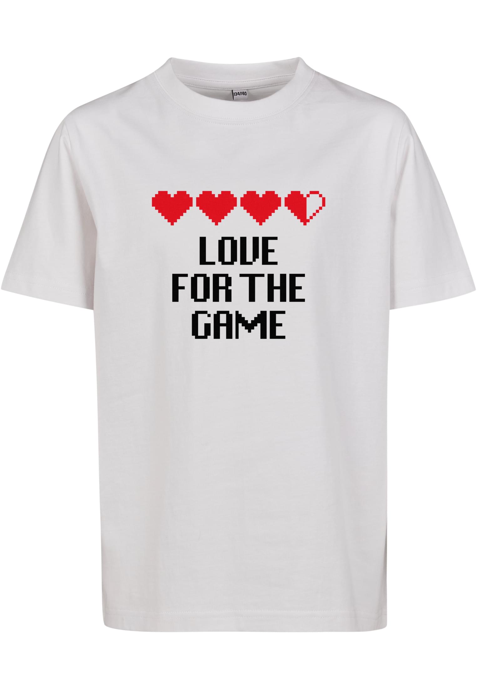 Kids Love The Game White Tee