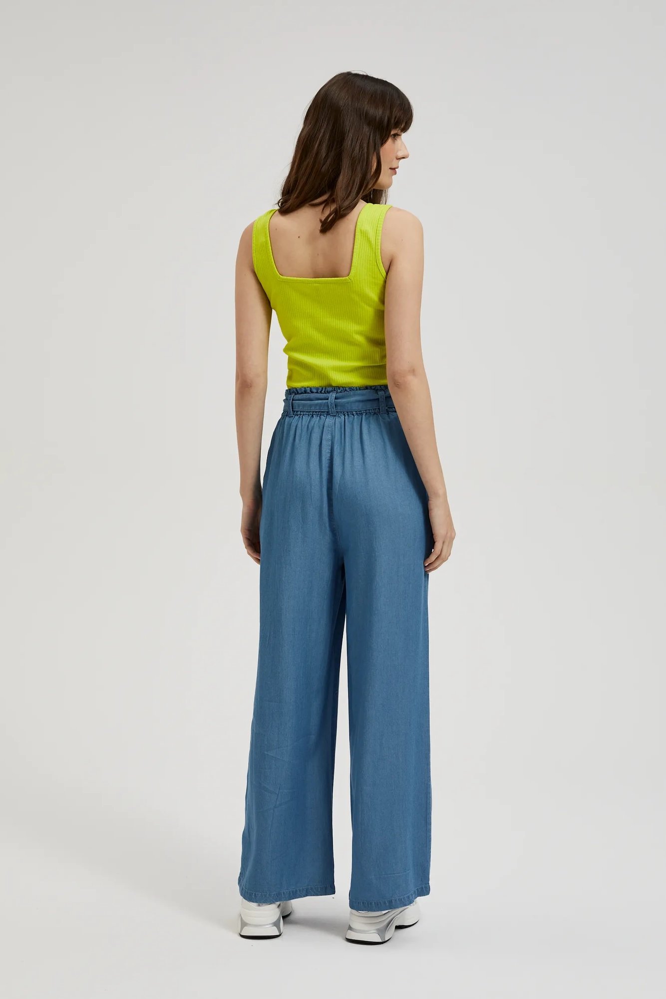 Women's trousers MOODO - blue