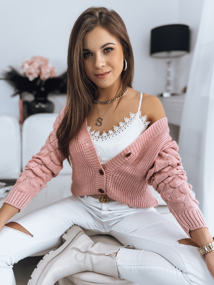 Women's sweater SINSA pink Dstreet