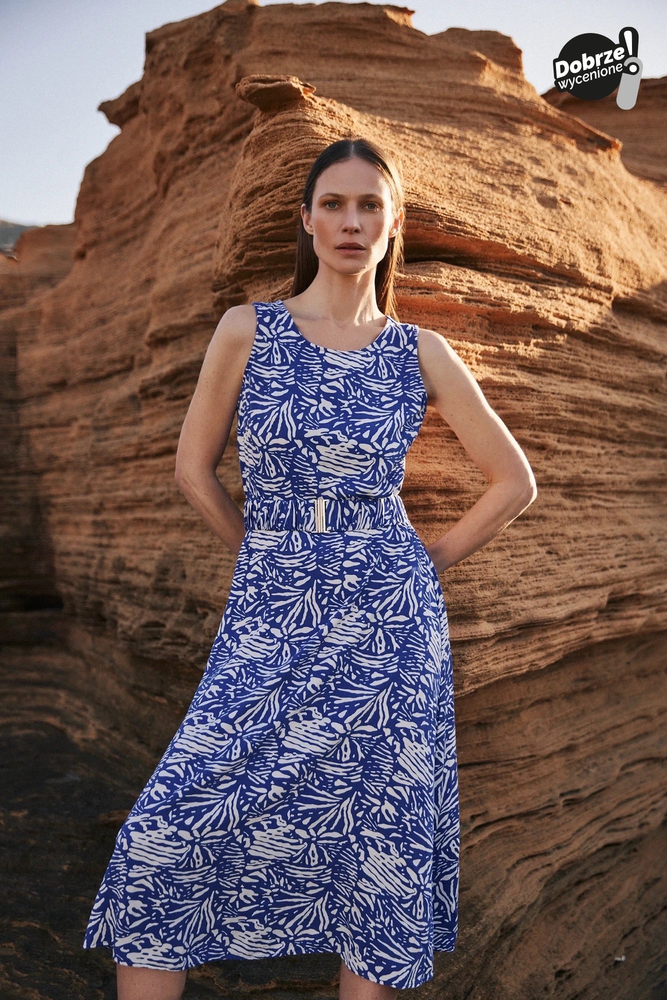 Marisse Women's Dress L-Su-4337 L.Navy