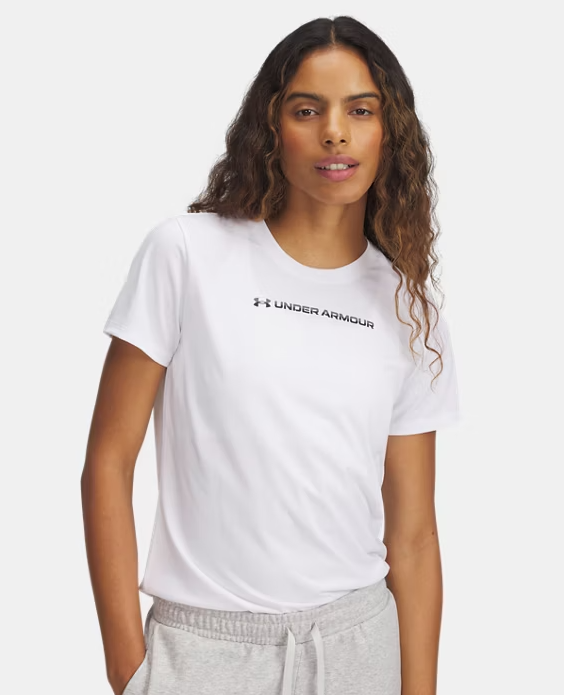 Women&#039;s T-shirt Under Armour UA TECH PTH GRAPHIC SSC