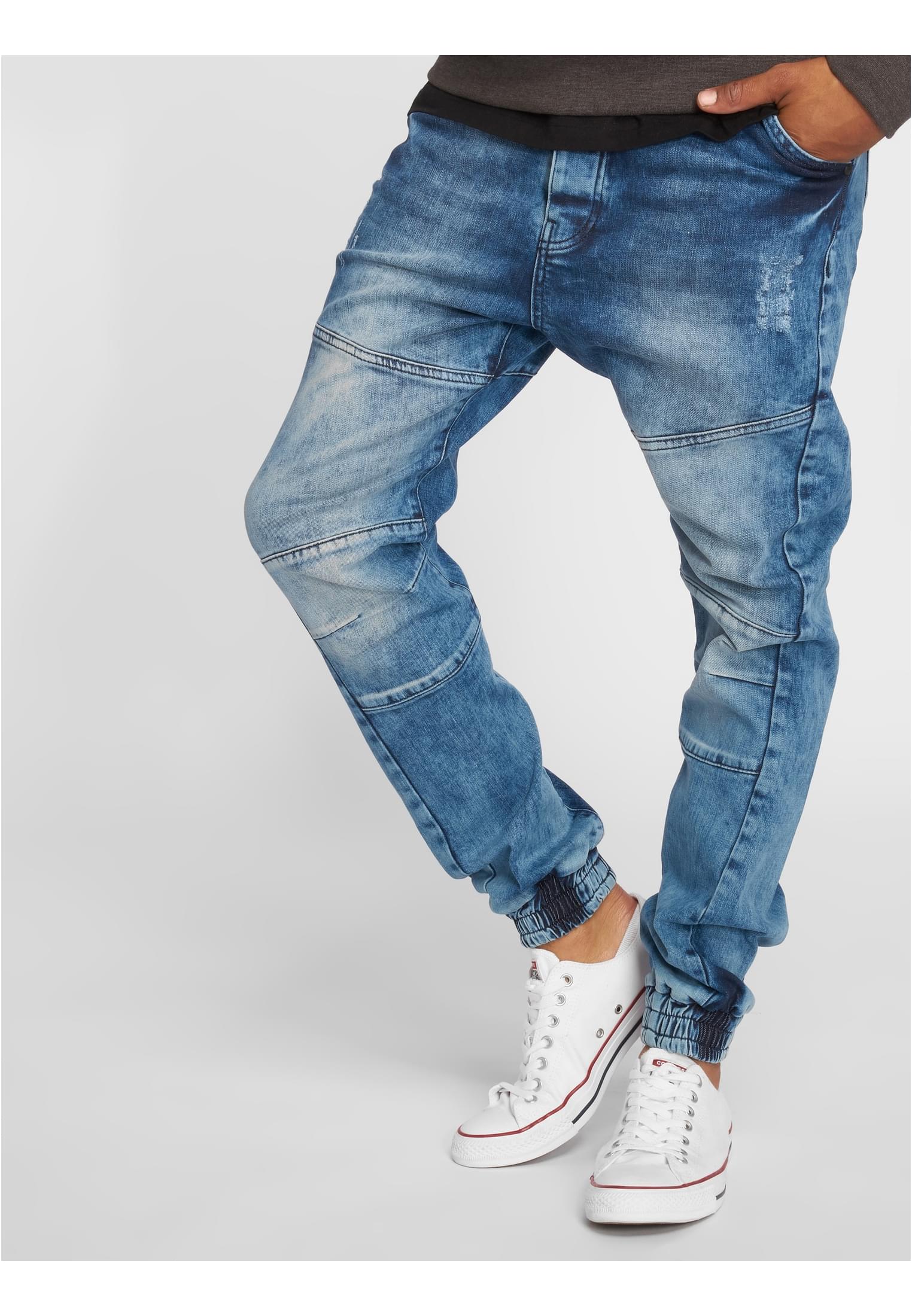 Straight Fit Jeans Light Blue Denim