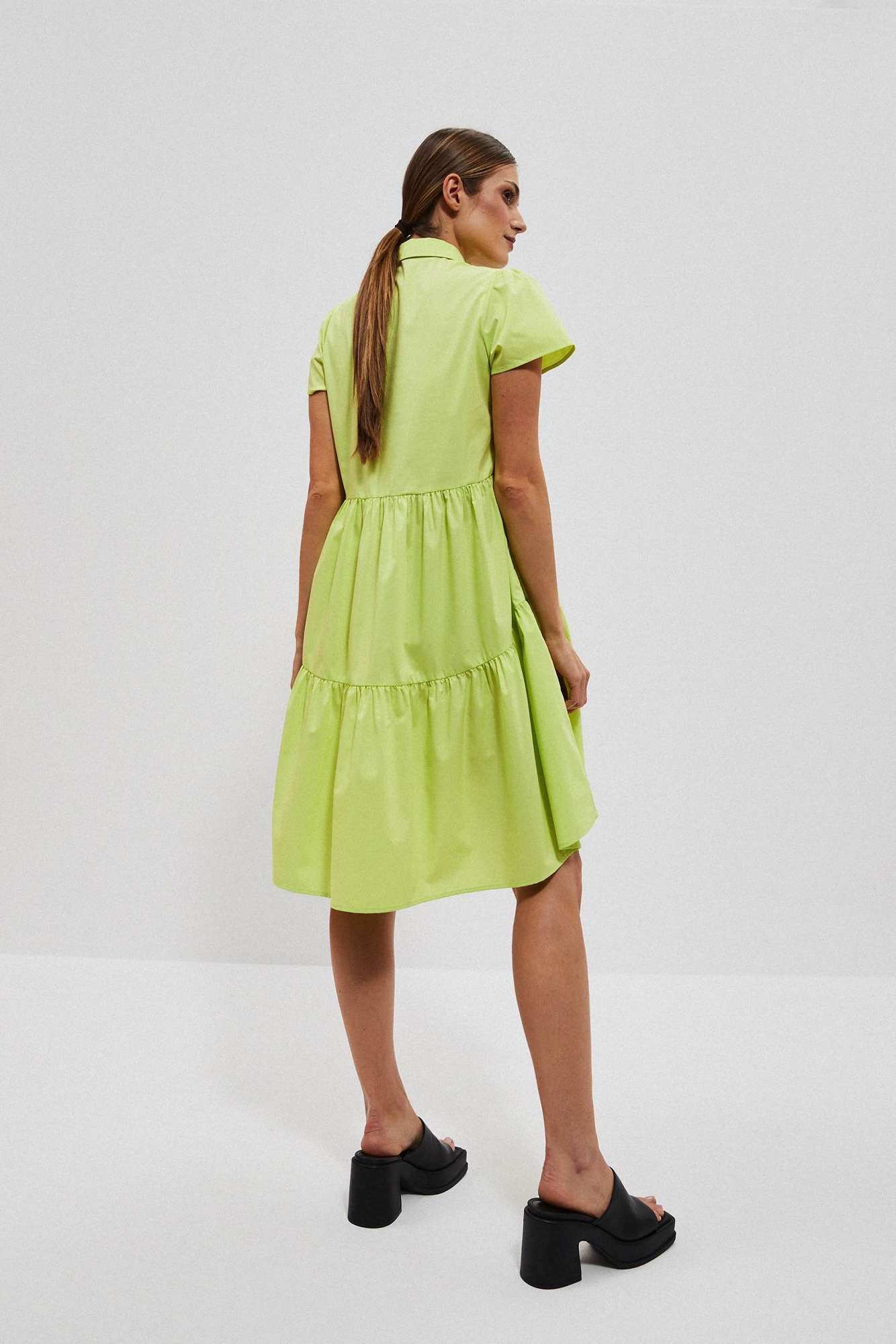 Marisse Women's Dress L-Su-4025 L.Green