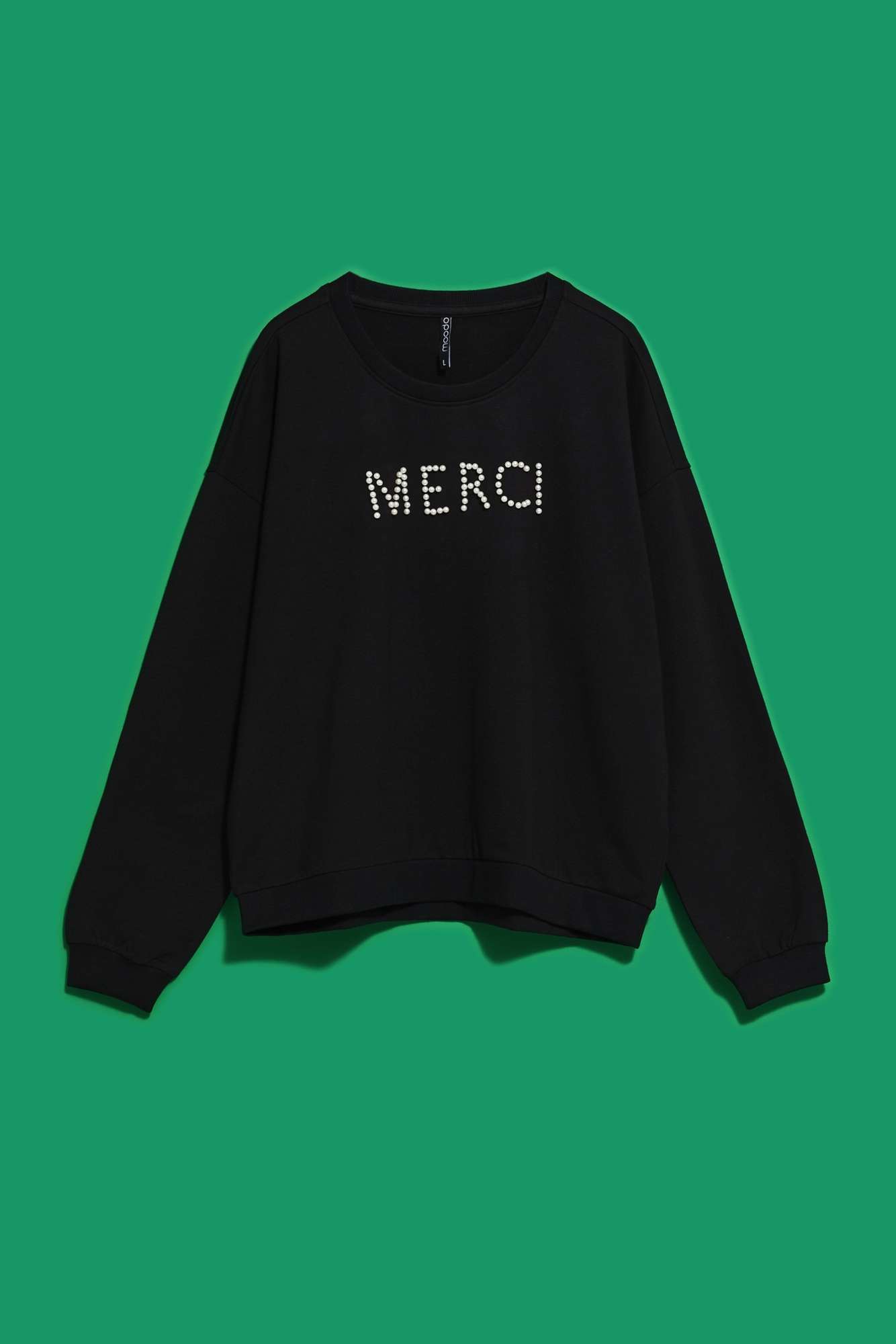Sweatshirt with inscription