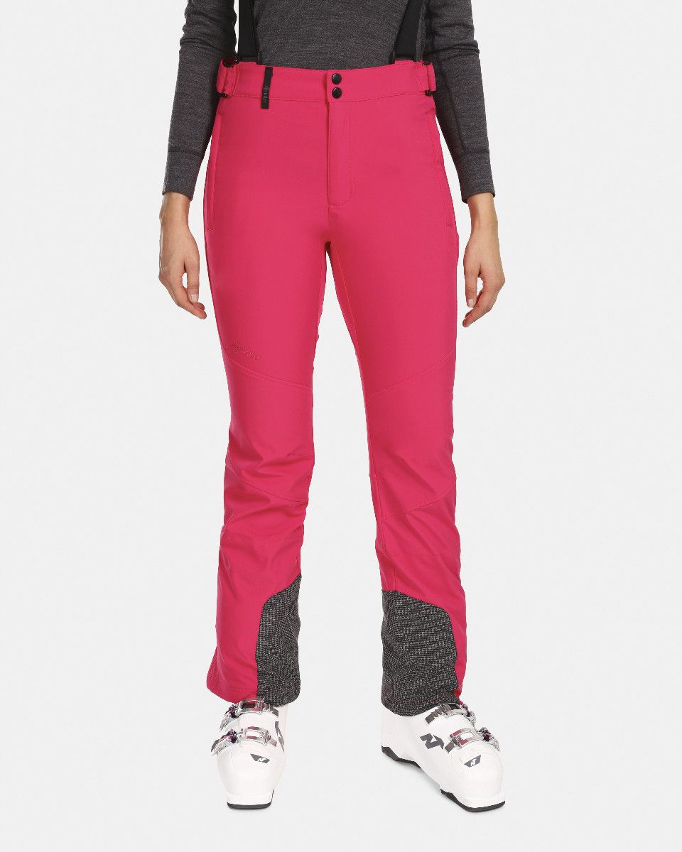 Women's Softshell Ski Pants Kilpi RHEA-W Pink