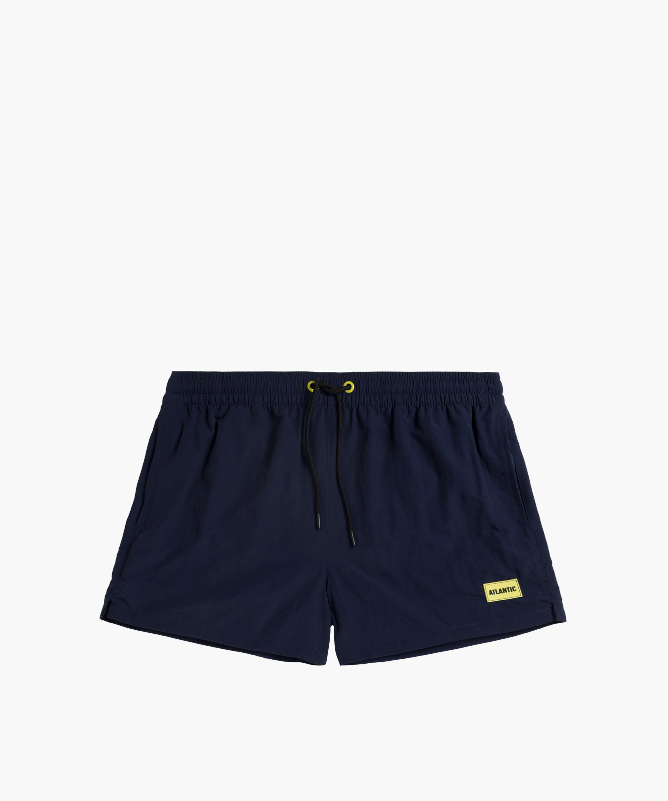 Men's Short Beach Shorts ATLANTIC - Navy Blue