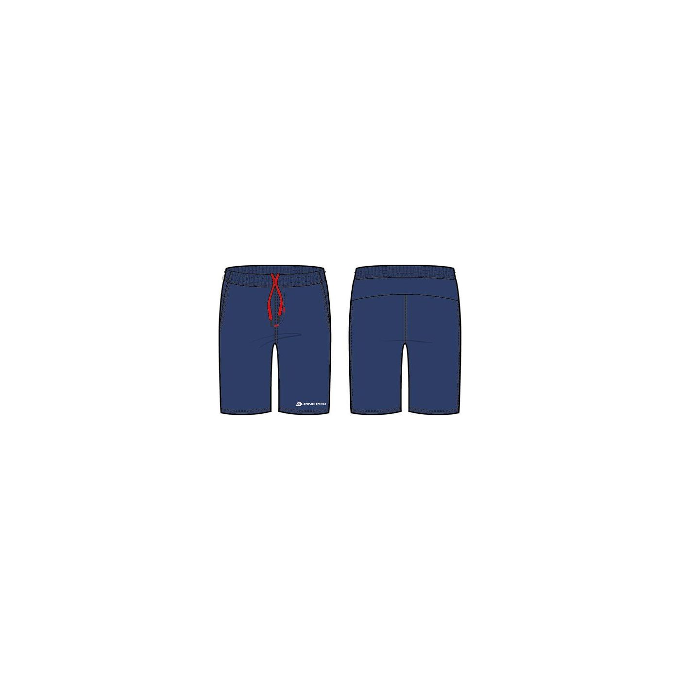 Men's Trousers ALPINE PRO LESON Czech Blue