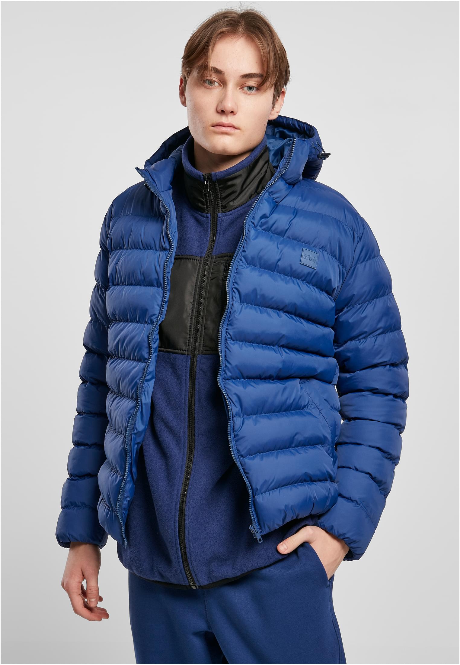 Basic Bubble Jacket Spaceblue