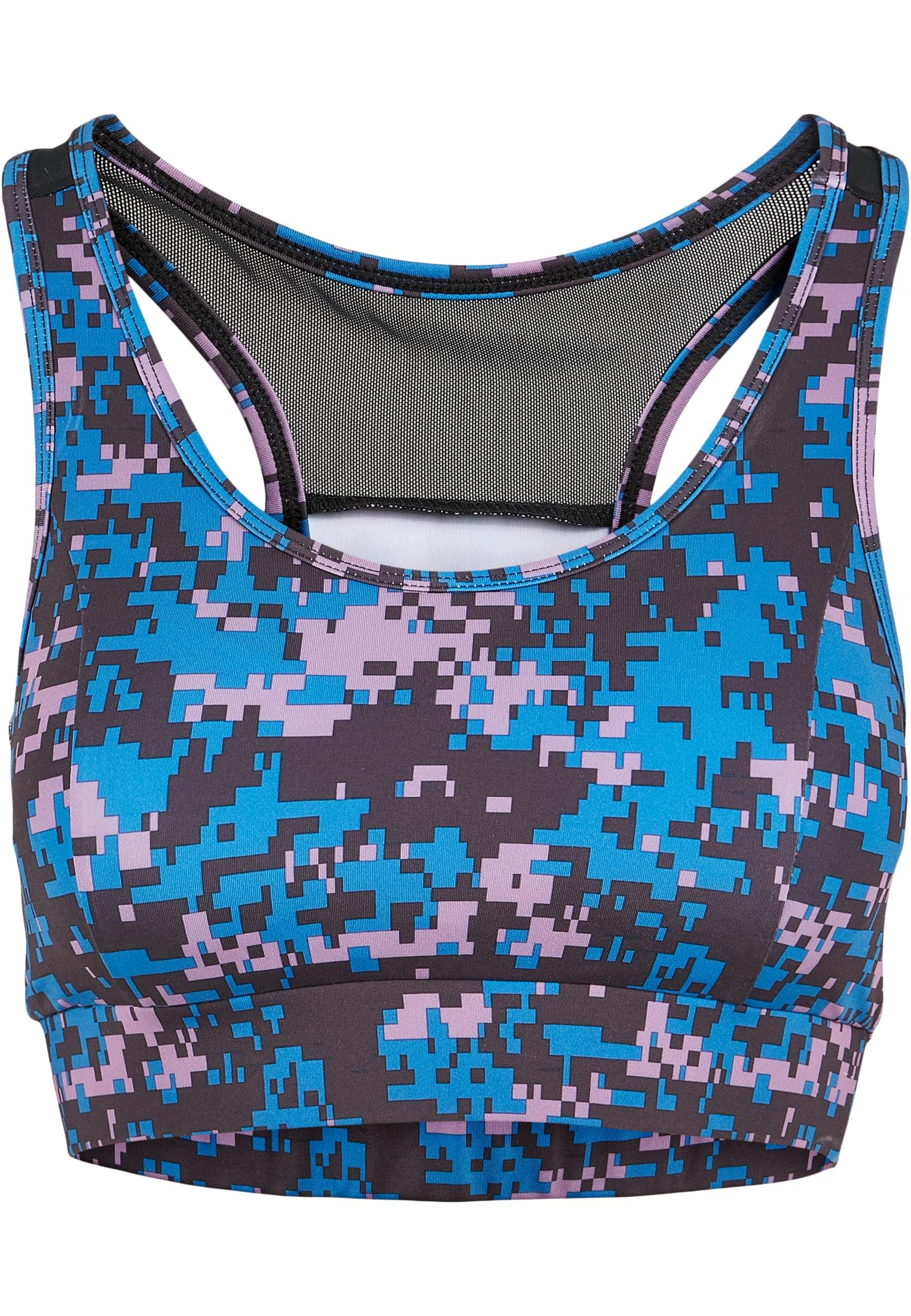 Women's Tech Mesh Bra Digital Duskviolet Camo