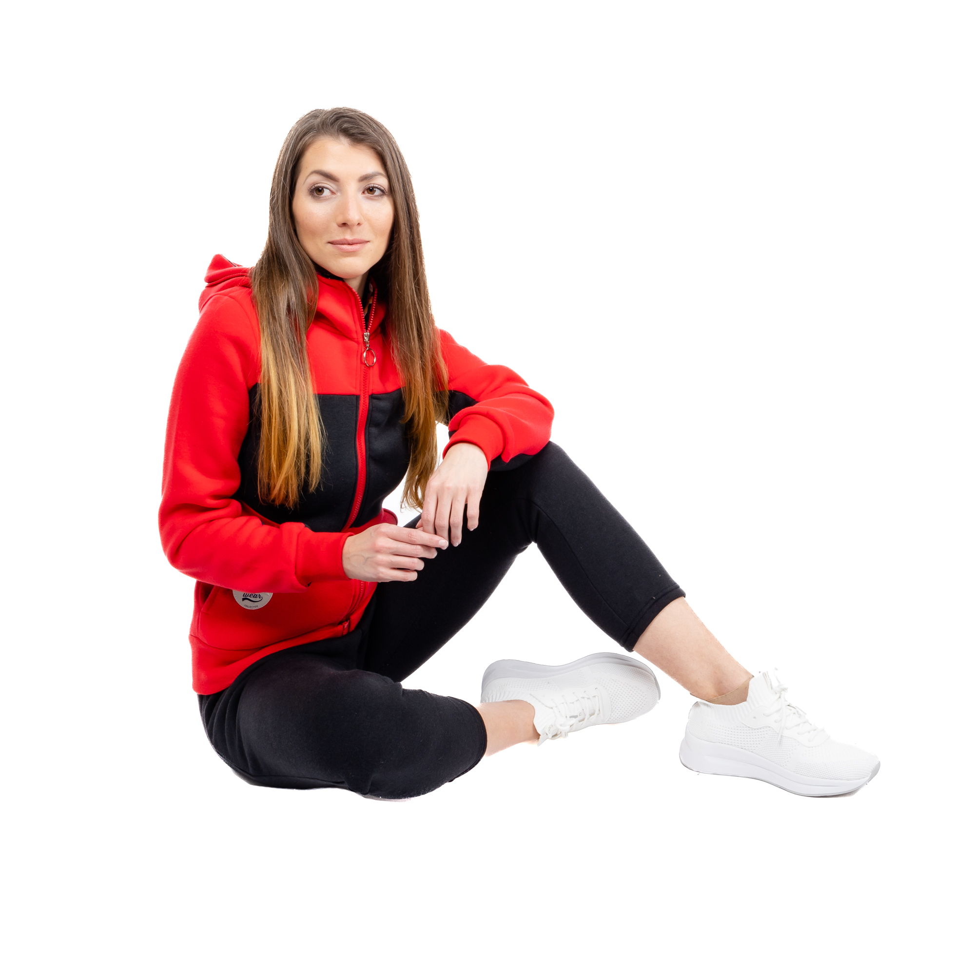 Women&#039;s tracksuit GLANO - red