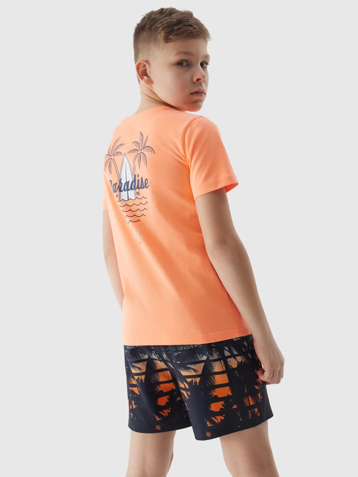 4F Boys&#039; Beach Shorts - Multicolored