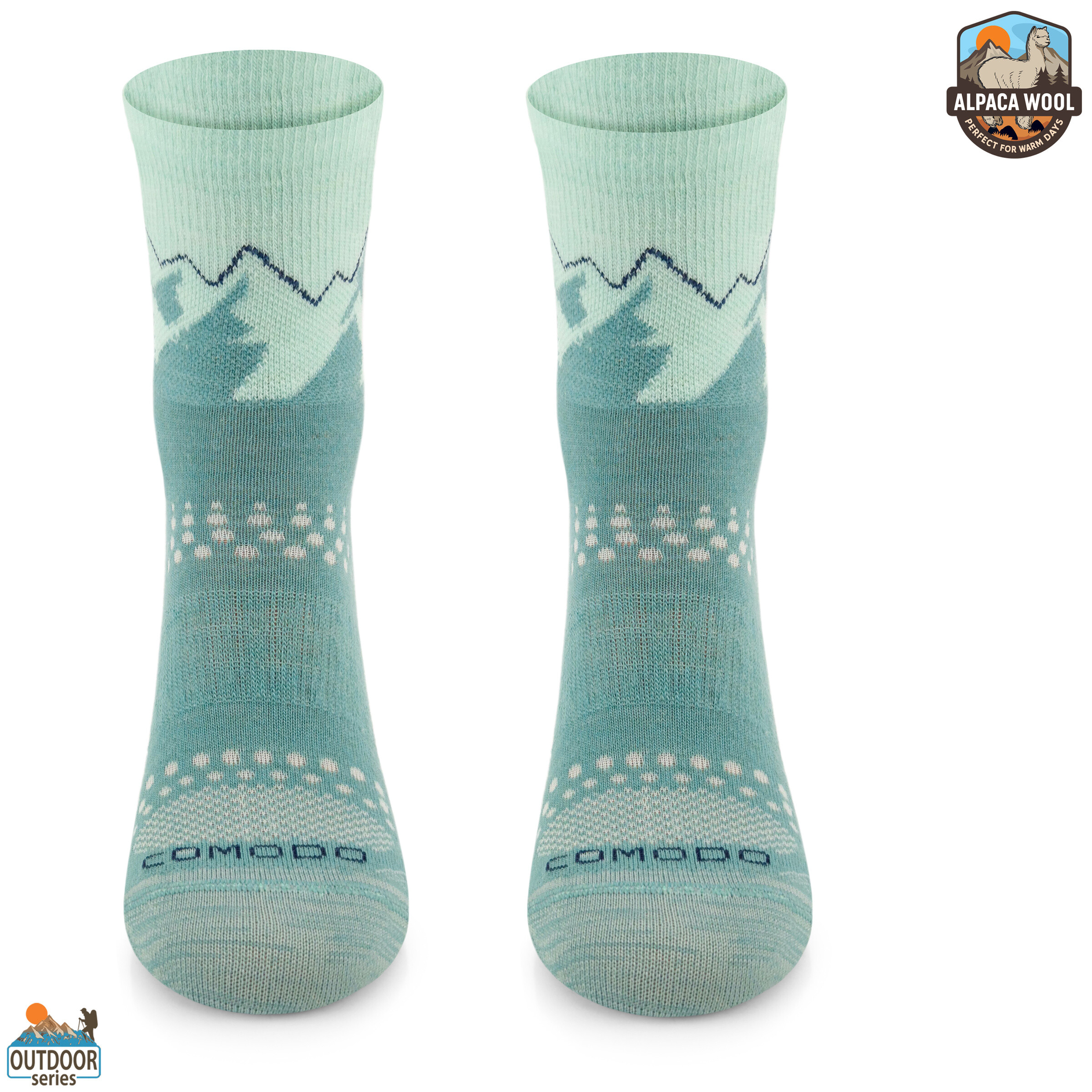 Șosete subțiri Comodo All Trail Hiker