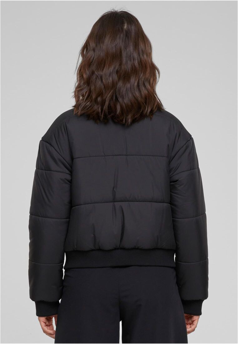 Women's bomber jacket Puffer Blouson black
