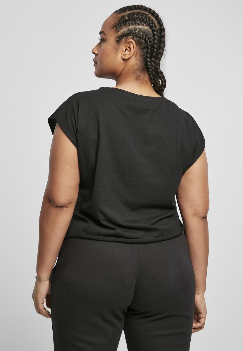 Women's Organic Short T-Shirt 2-Pack Black White
