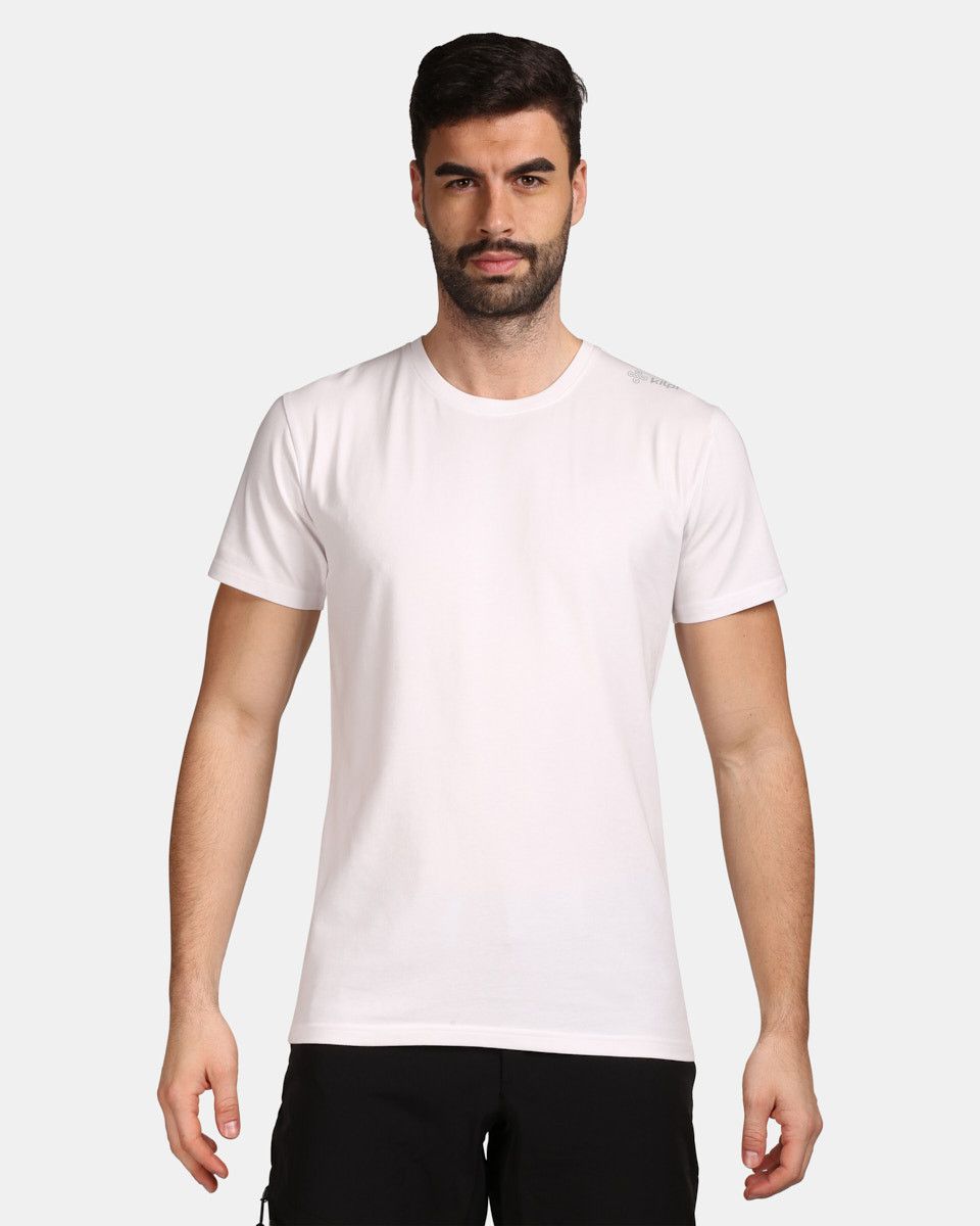 Men's cotton T-shirt Kilpi PROMO-M White