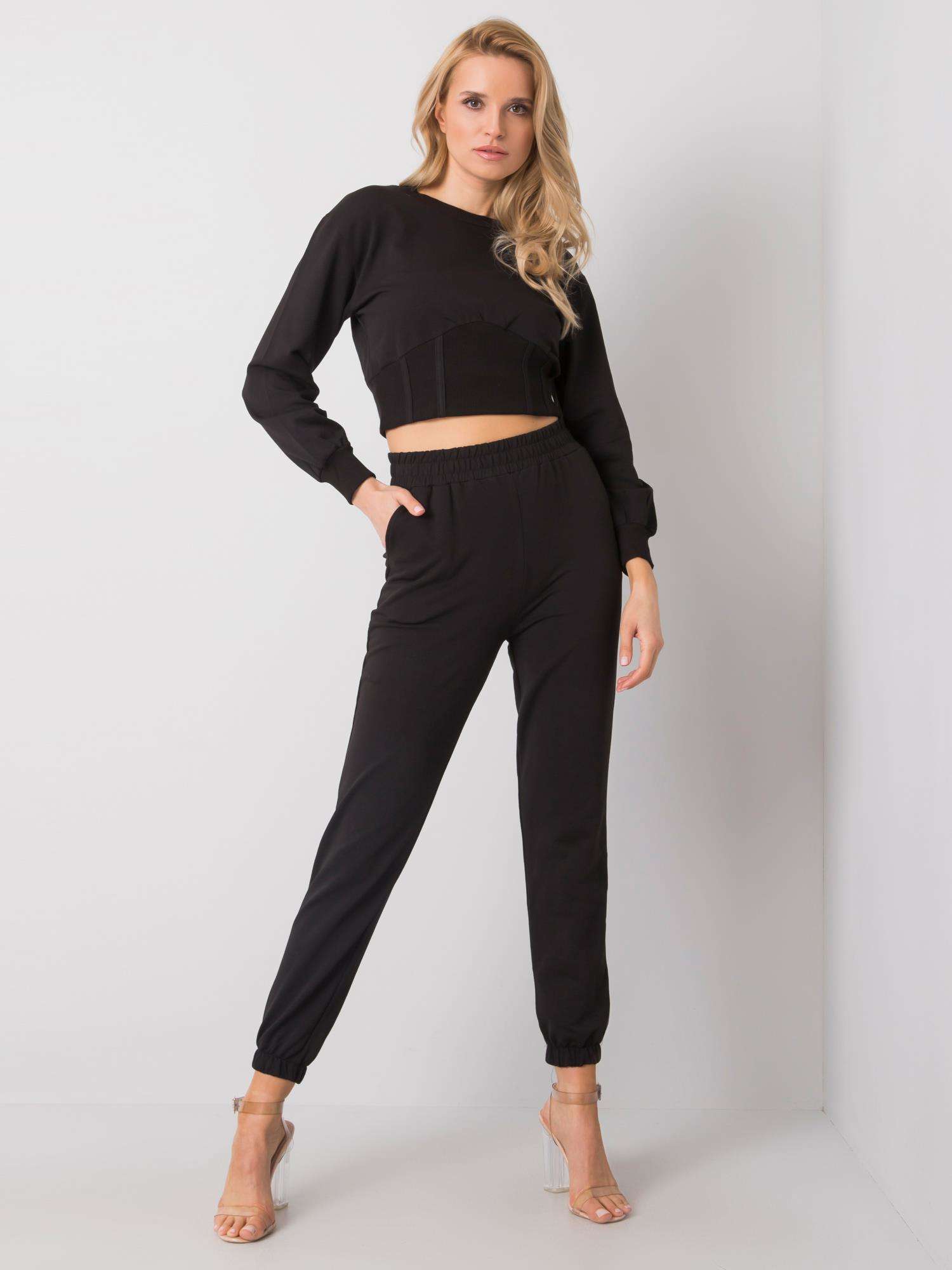 Black Casual Set Odille RUE PARIS