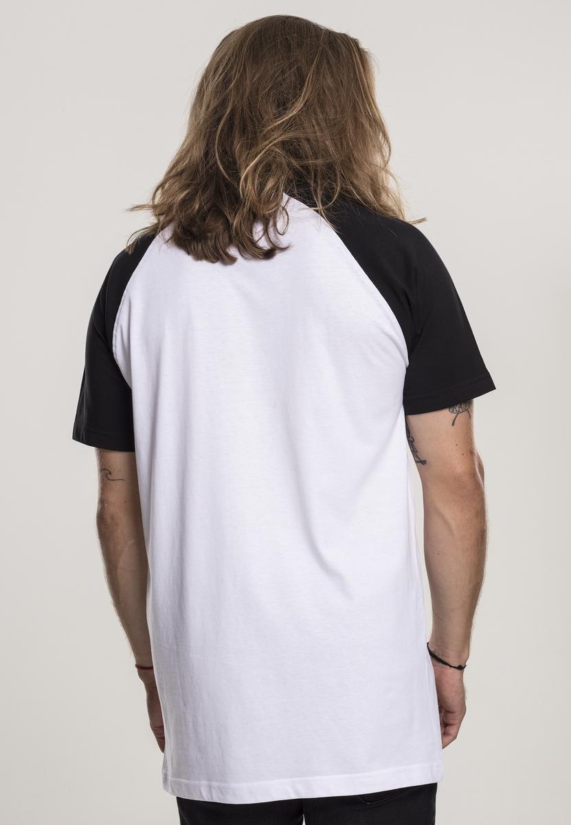 Ramones Circle Raglan Tee wht / BLK