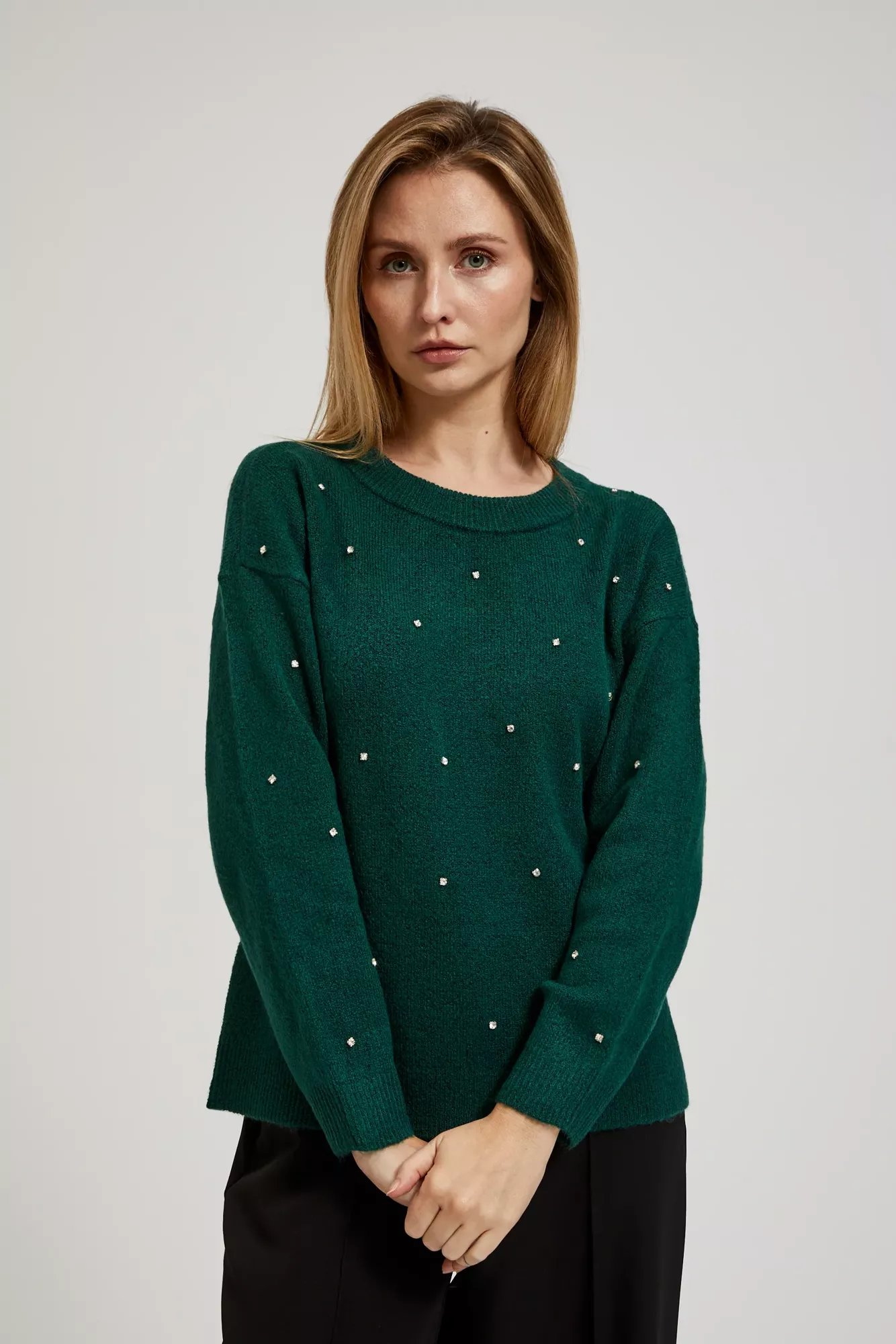 Sweater With Rhinestones