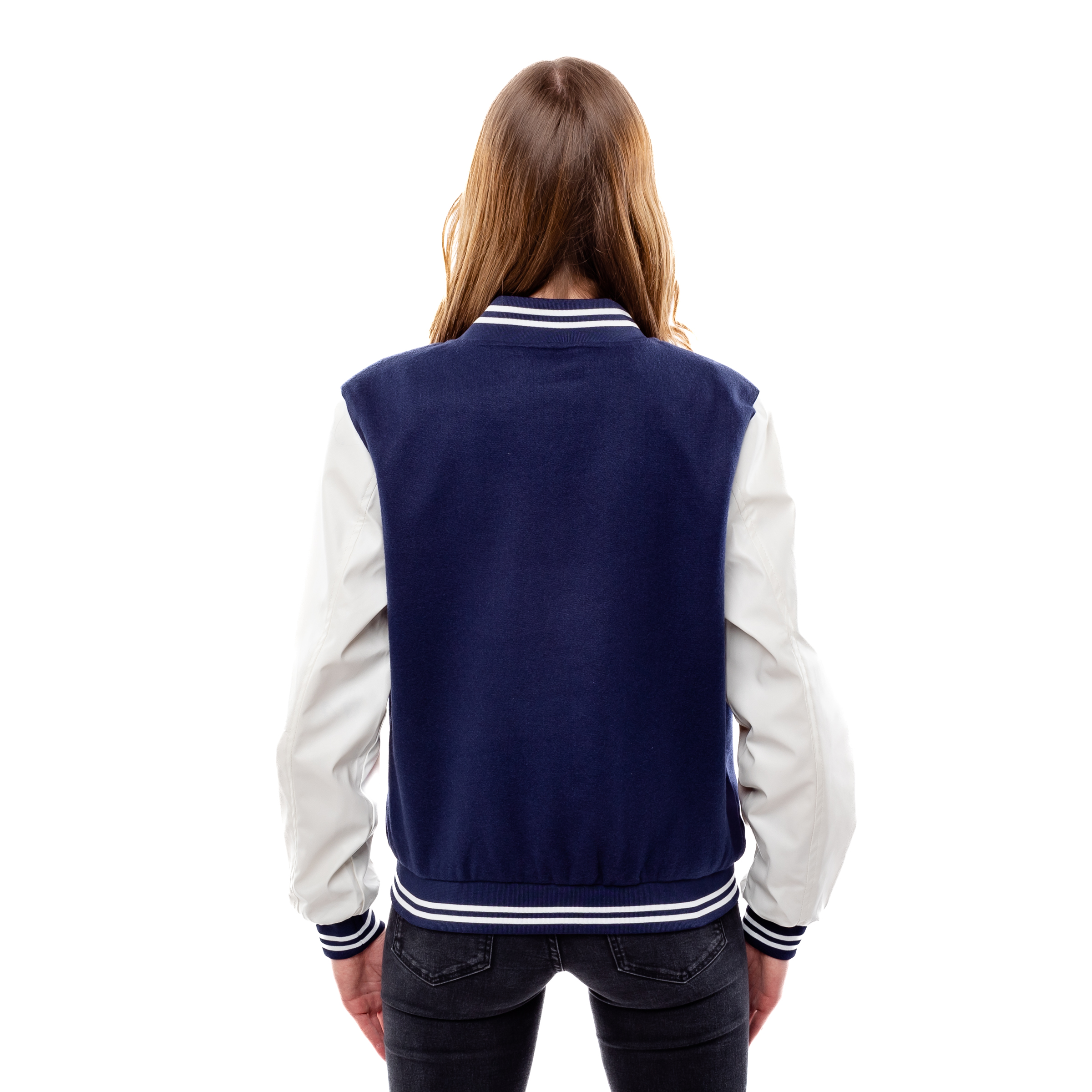 Women's Baseball Jacket GLANO - Dark Blue
