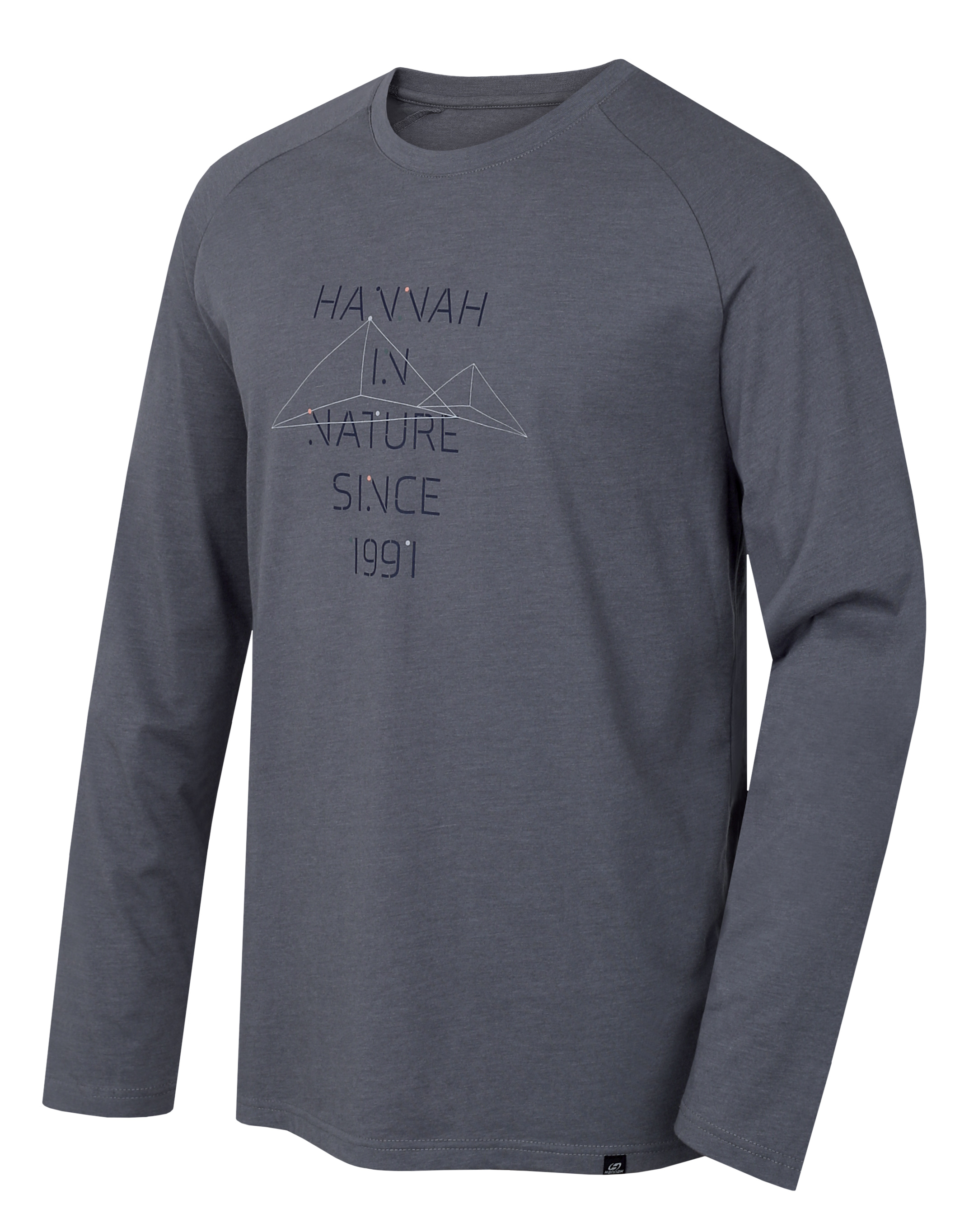 Men's T-Shirt Hannah GRUTE Steel Gray Mel