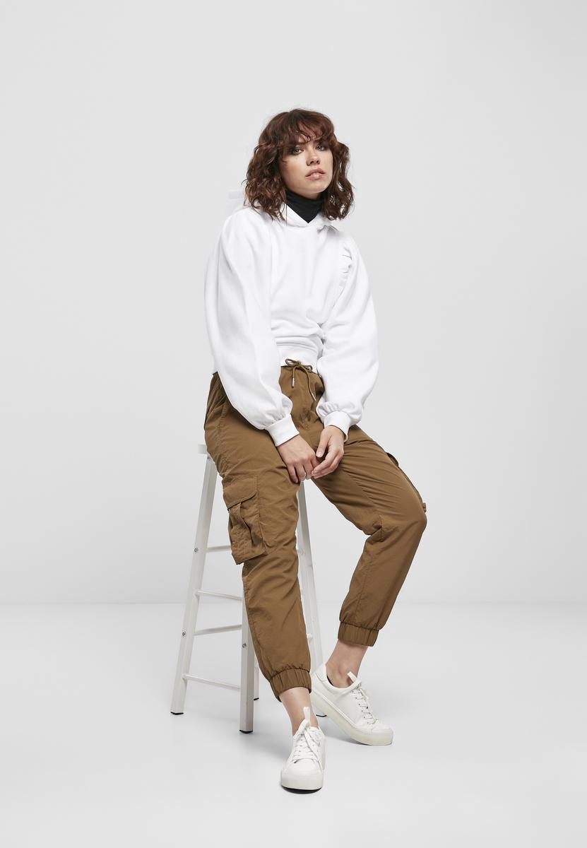 Doamnelor Organice Colectarea Batwing Hoody White