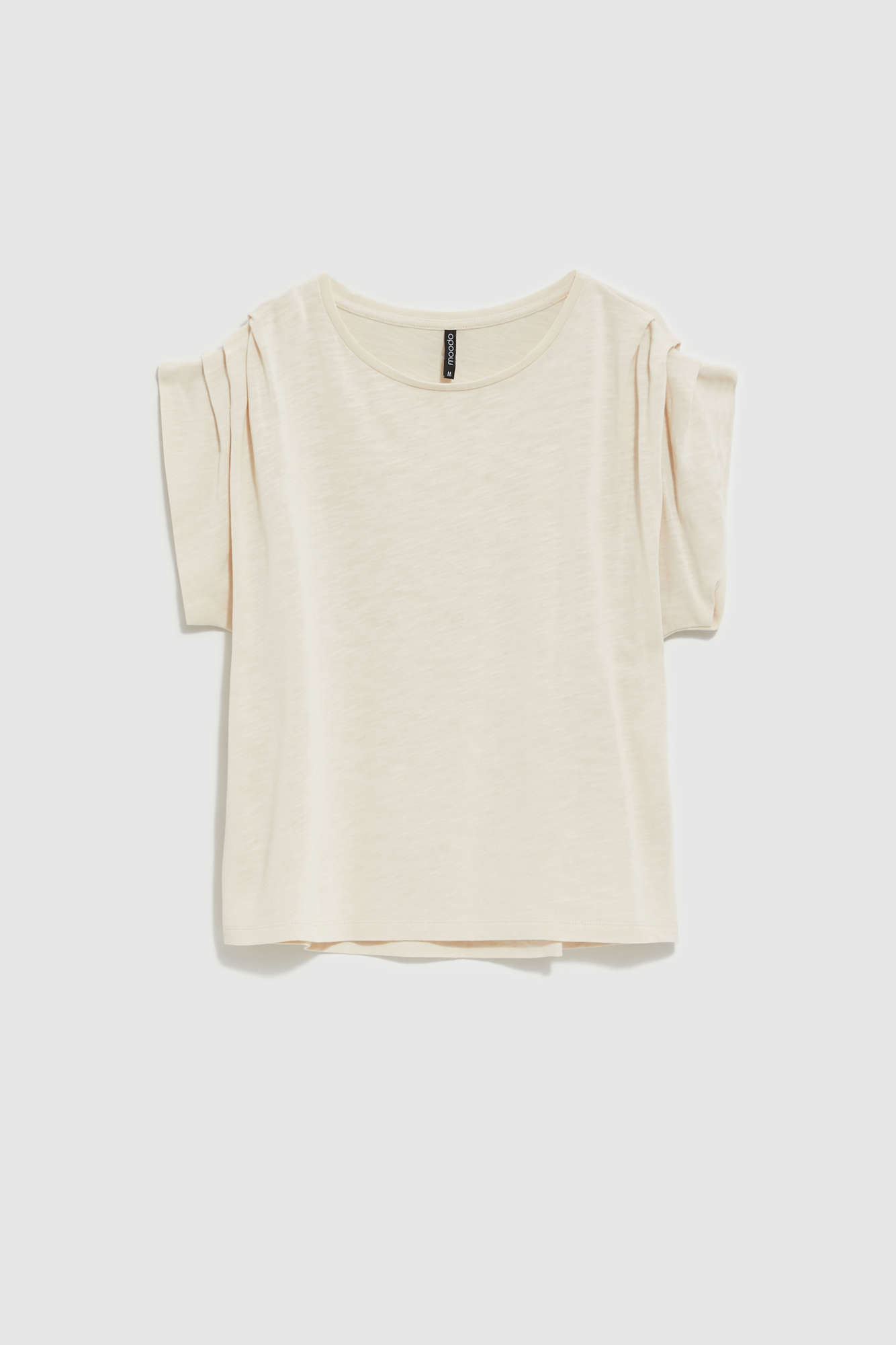 Marisse Women's T-Shirt L-Ts-3772 L.Beige