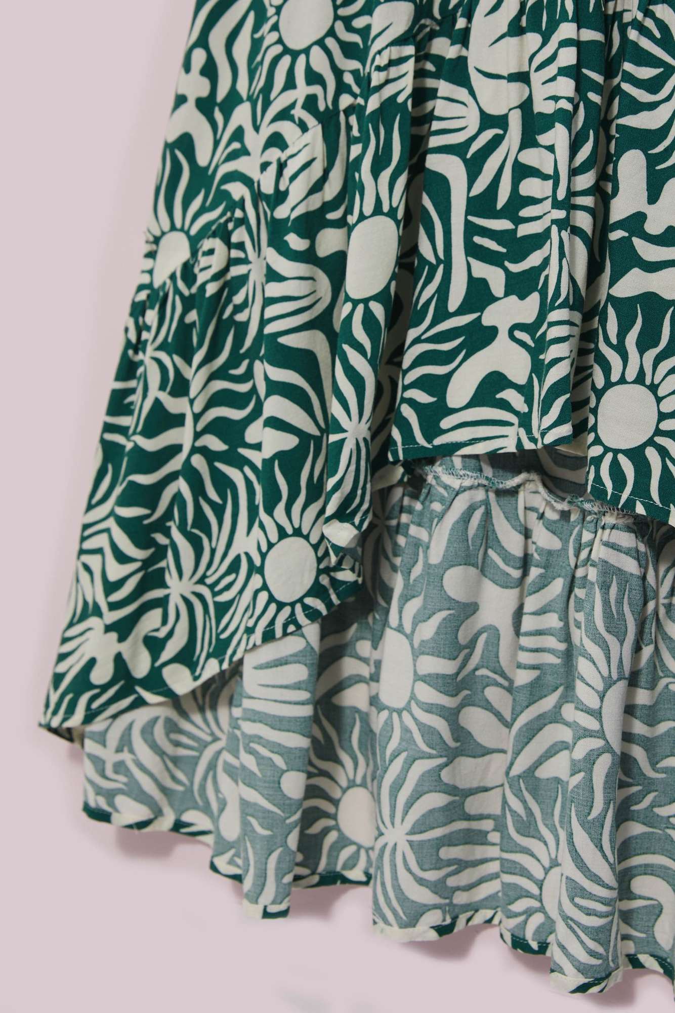 Marisse Women's Dress L-Su-4040 Palm Leaf
