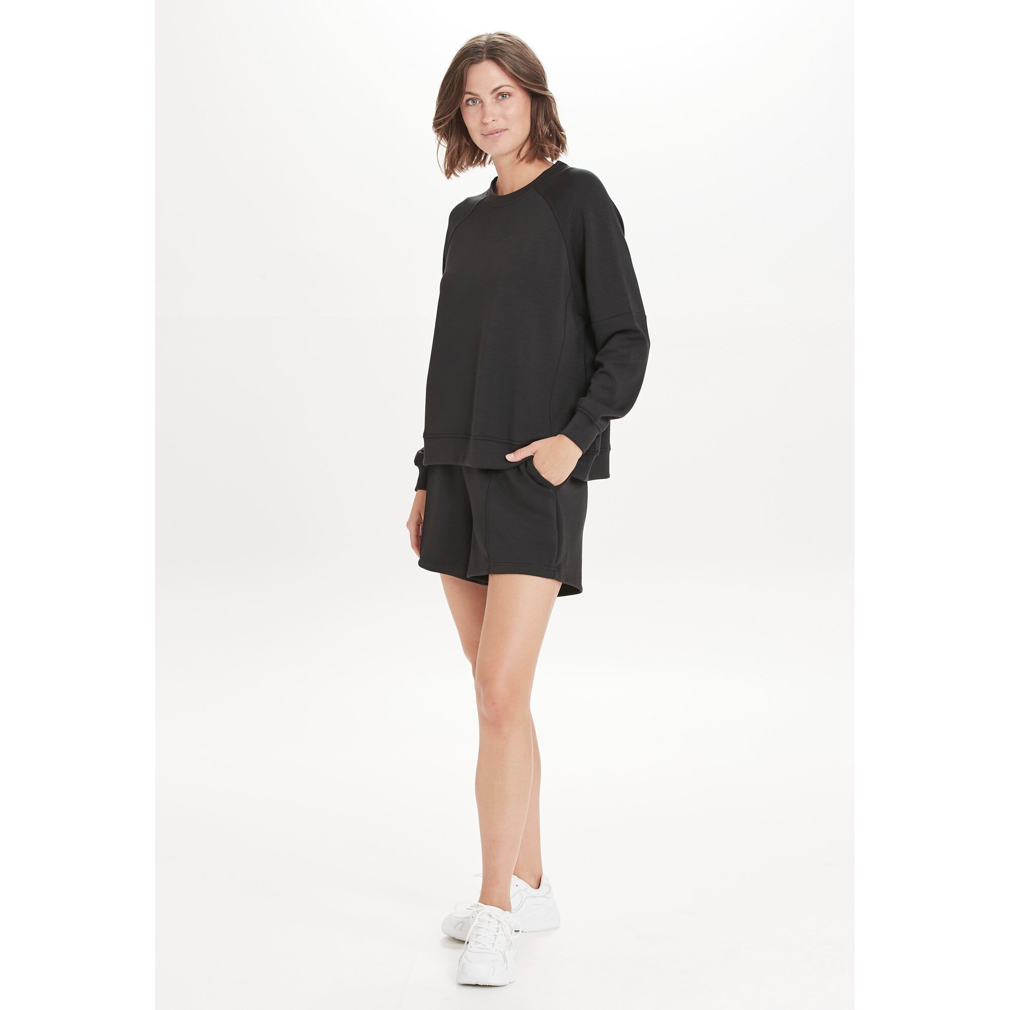Women&#039;s elegant sweatshirt Athlecia Jacey