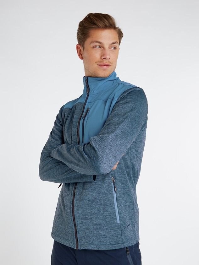 Men's Fleece Sweatshirt Protest Prthammeren Full Zip Top