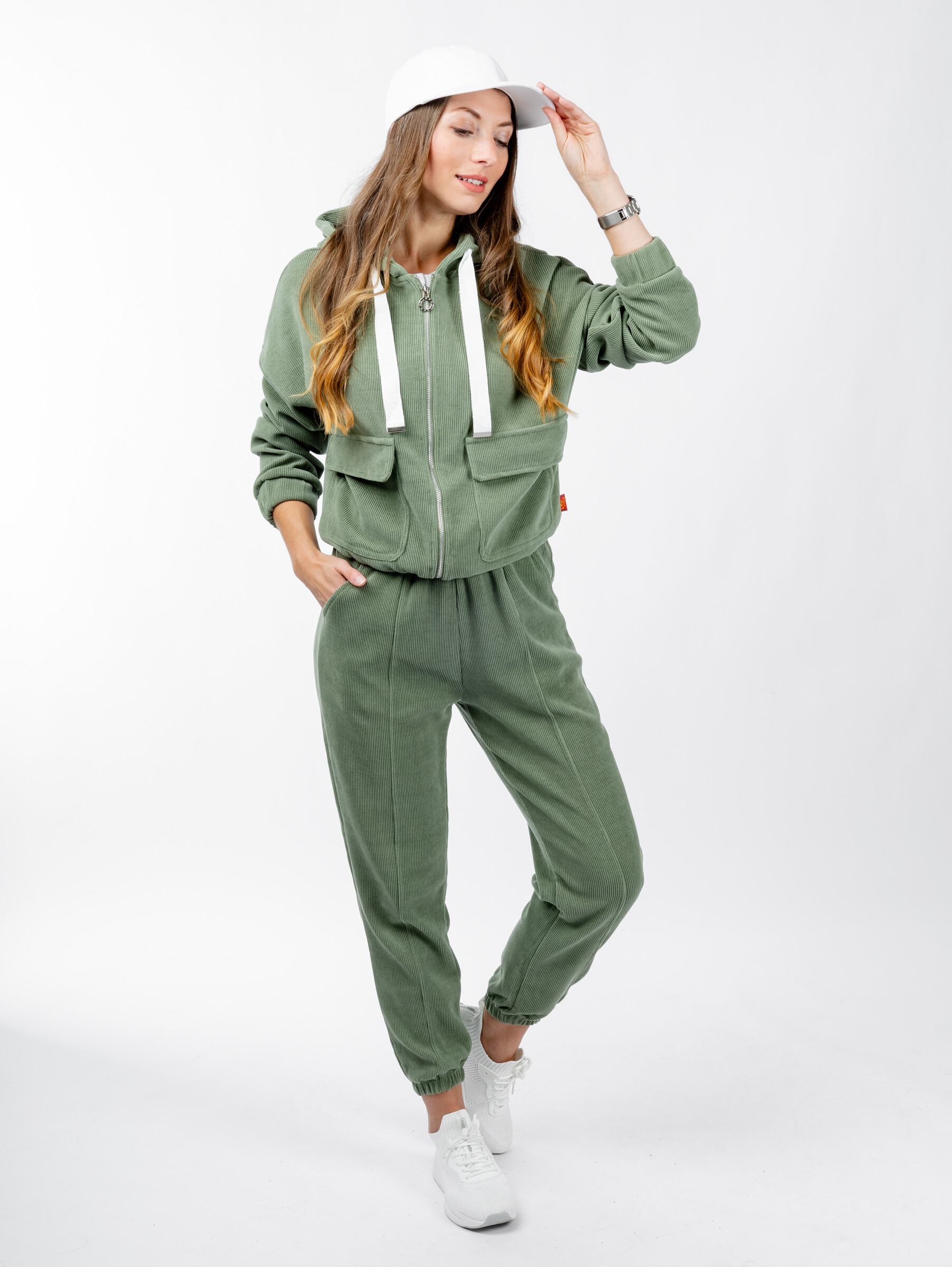 Women's Tracksuit GLANO - Olive