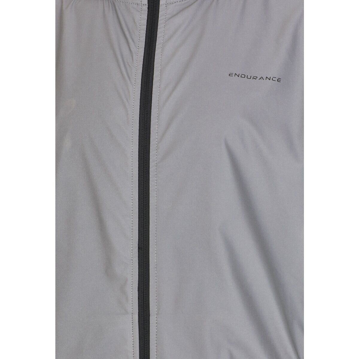 Children's running reflective jacket Endurance Peelier Jr Light The Night Jacket