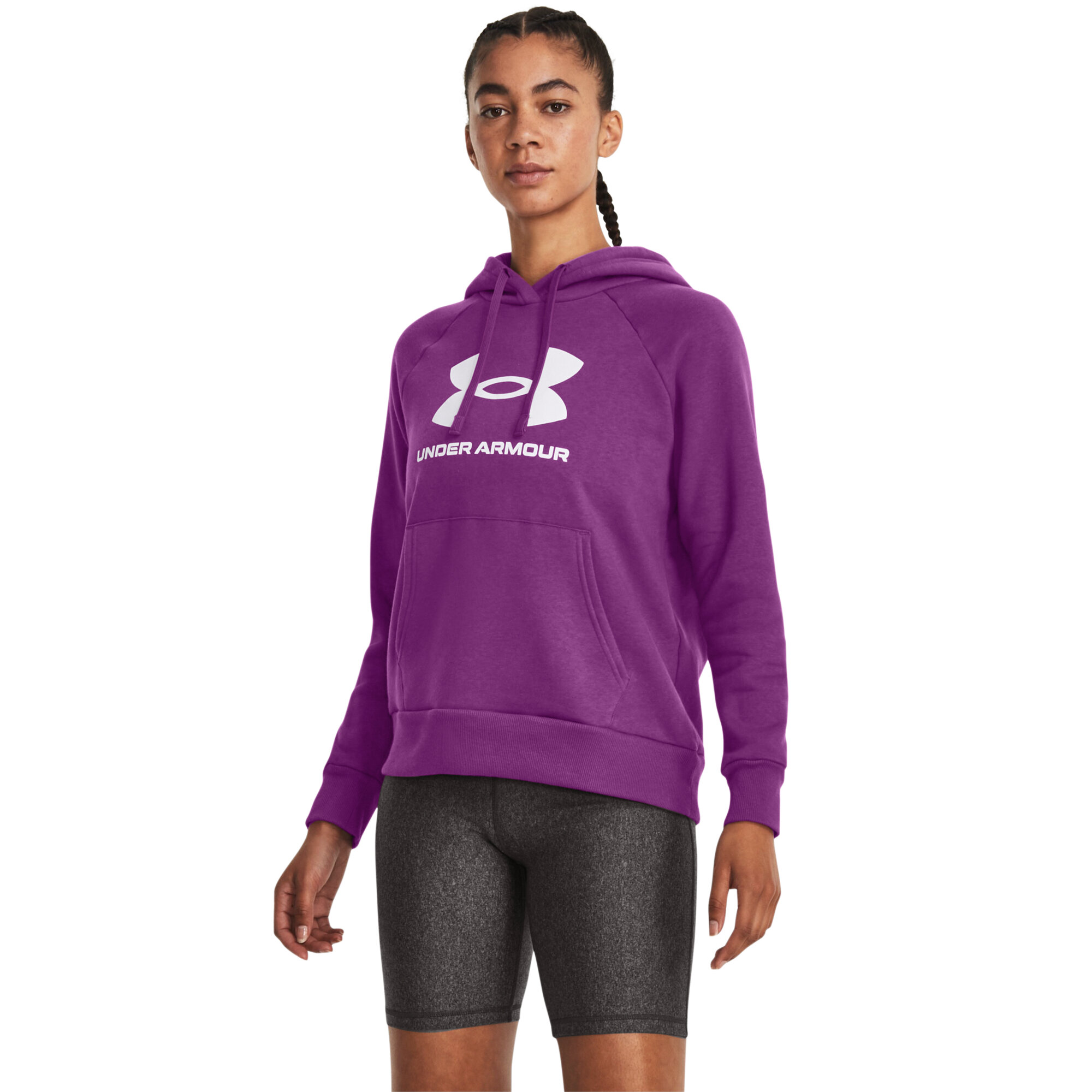 Women's Sweatshirt Under Armour Rival Fleece Big Logo Hdy