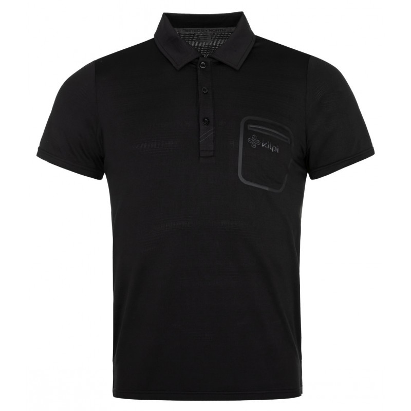 Men's Polo Shirt Kilpi GIVRY-M Black