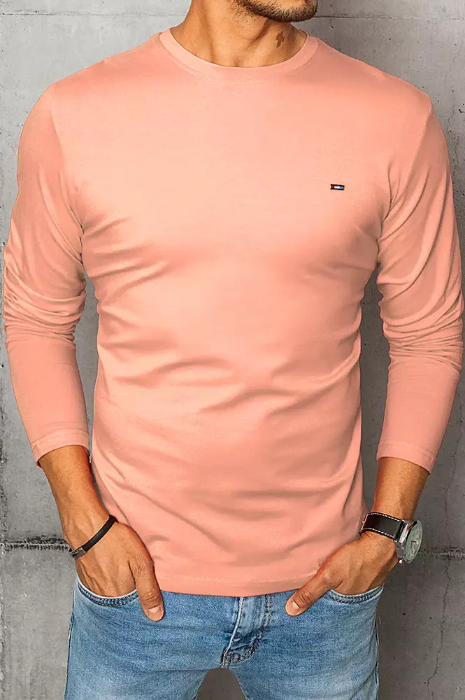 Značka DStreet - Long sleeve men's pink Dstreet LX0543