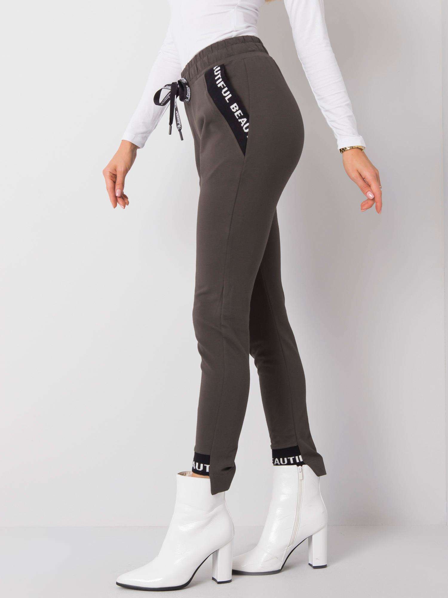 Dark Khaki Sweatpants For Women