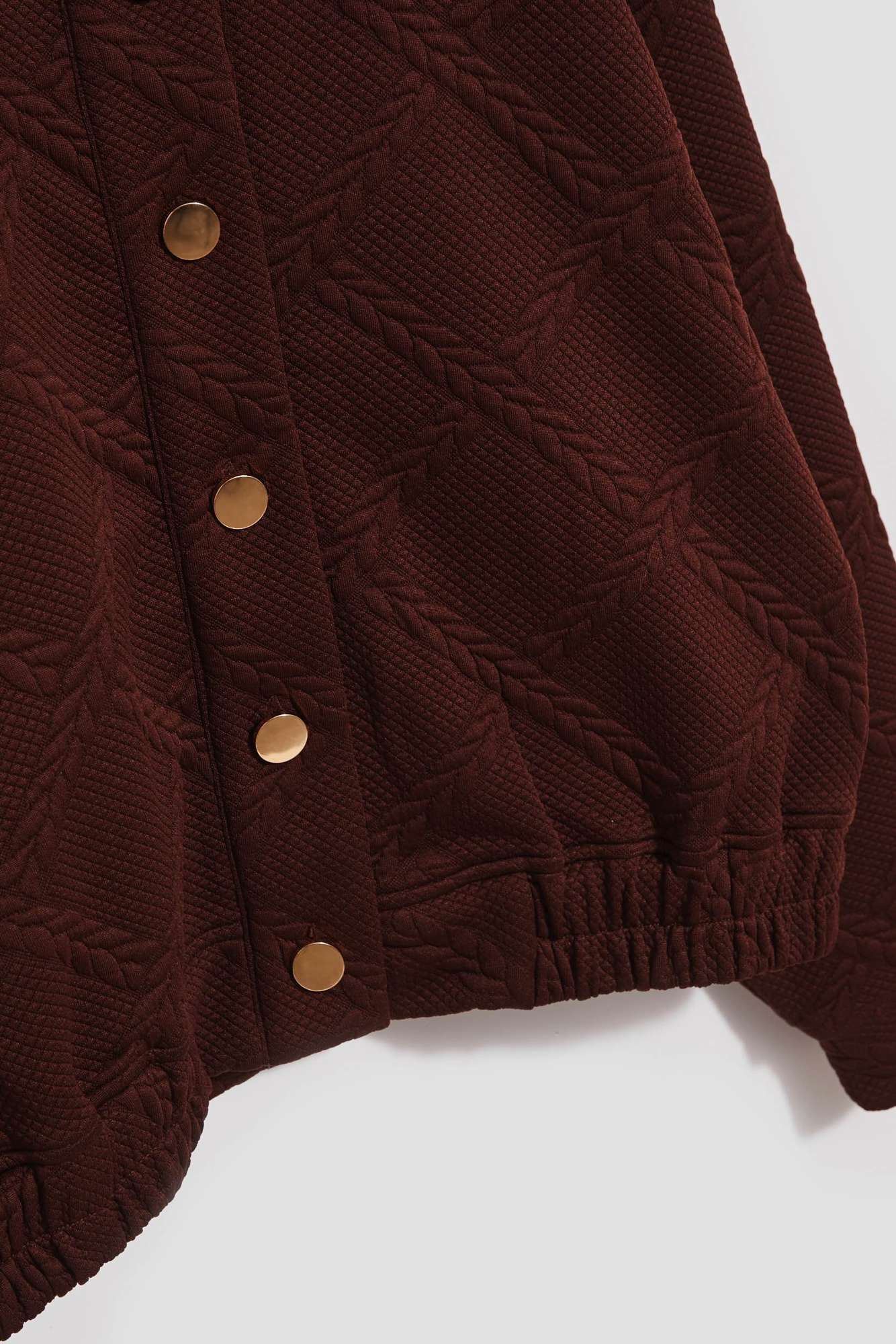 Sweatshirt with decorative buttons