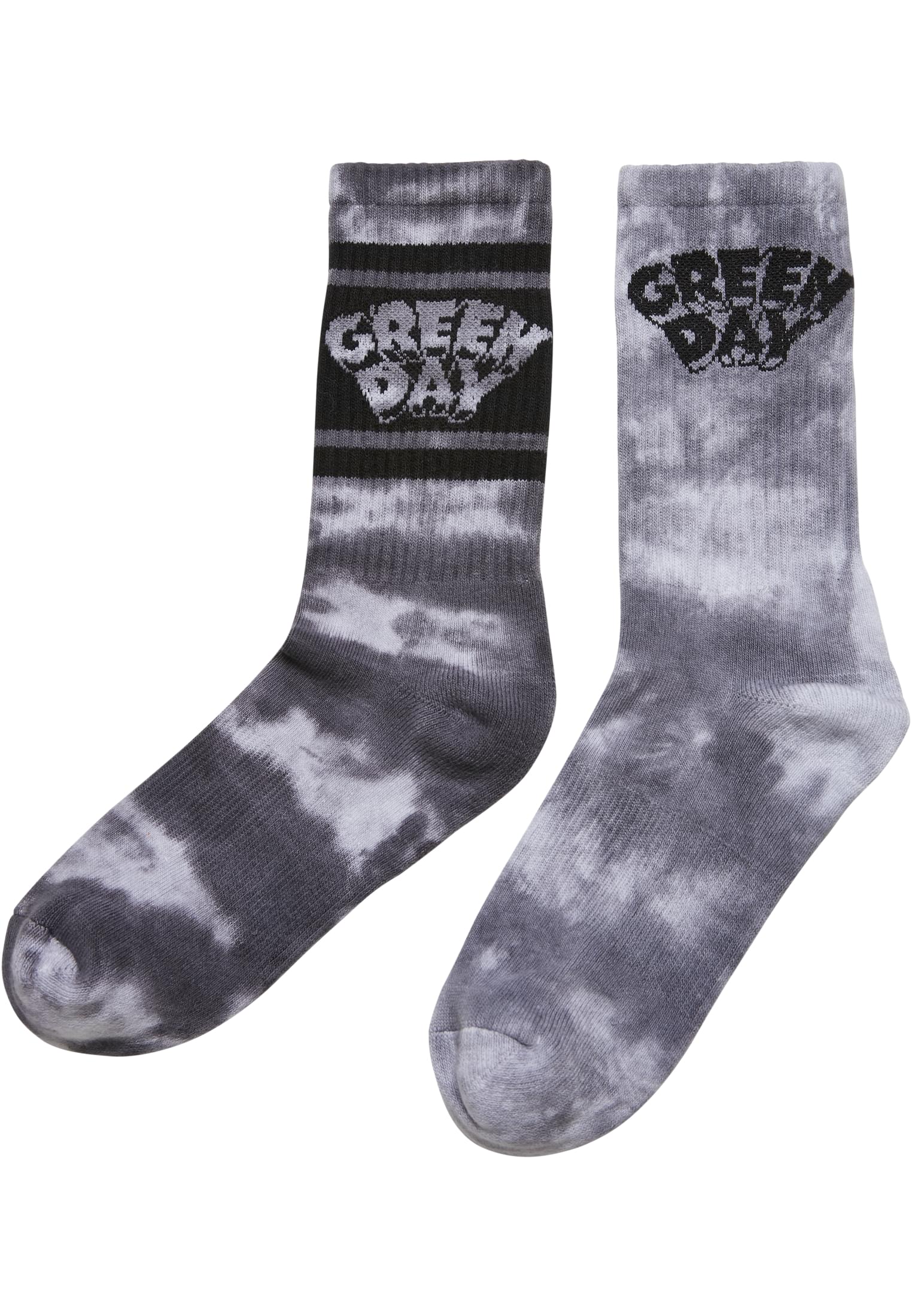 Green Day Socks - 2-Pack Black/White