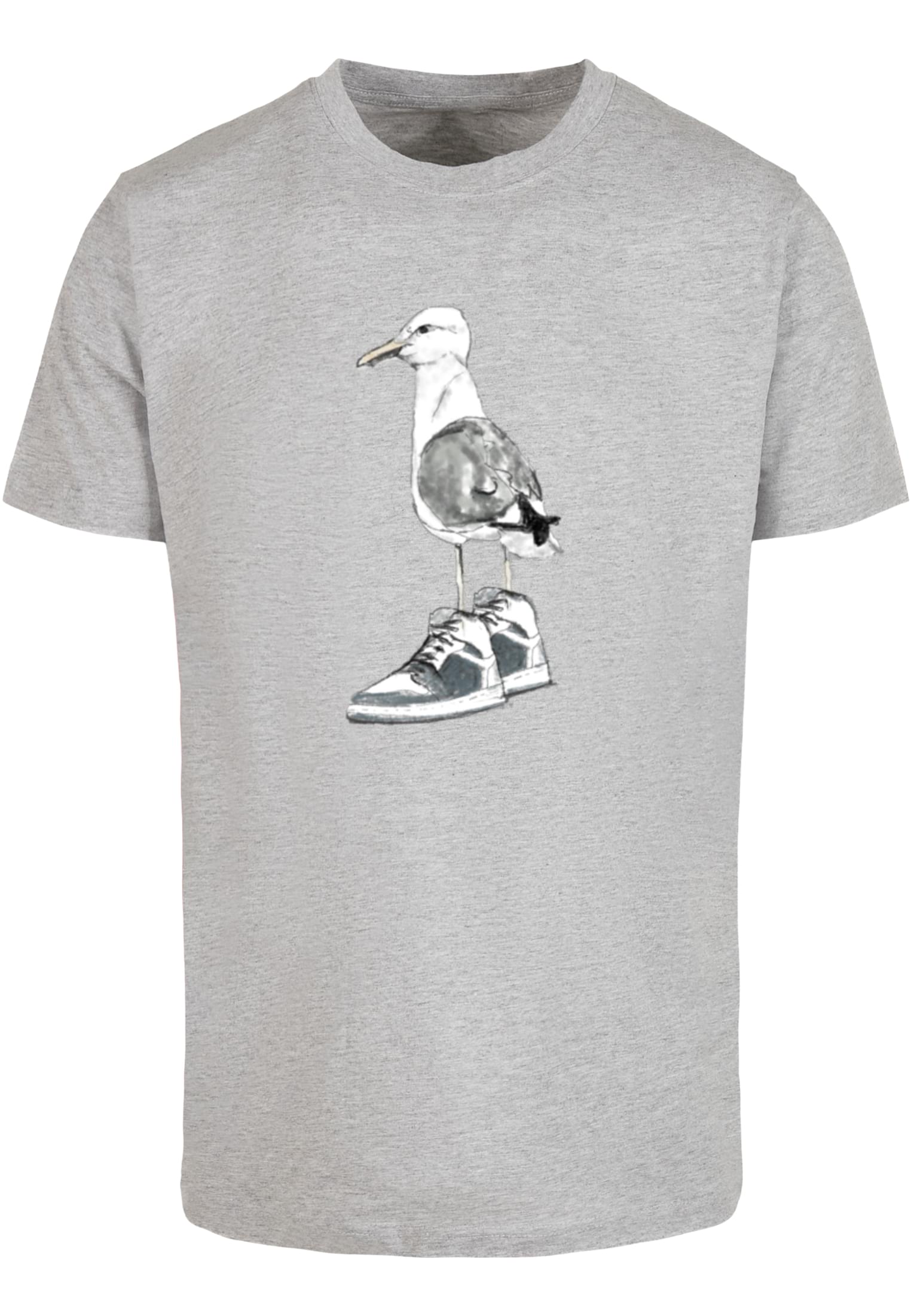 Men's Seagull Sneakers T-Shirt - Grey