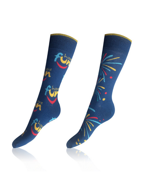 4PACK șosete nebun Bellinda multicolore (BE481044-006)