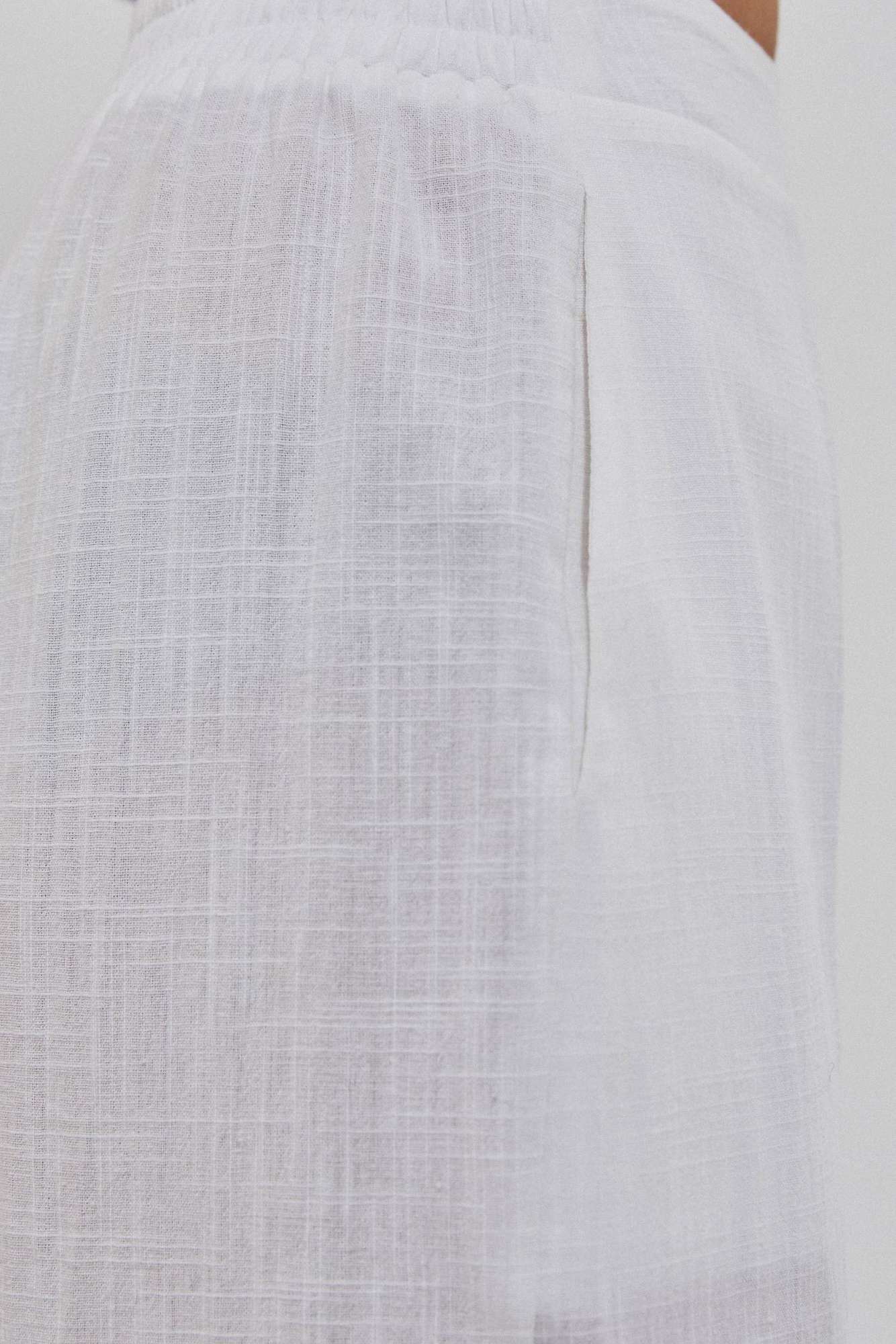 Marisse Women's Trousers L-Sp-4018 White