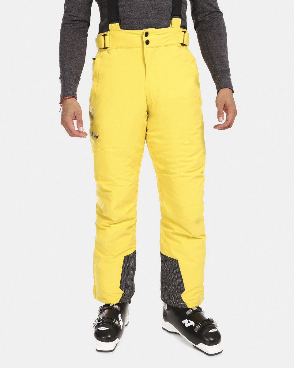 Men's Ski Pants KILPI MIMAS-M Yellow