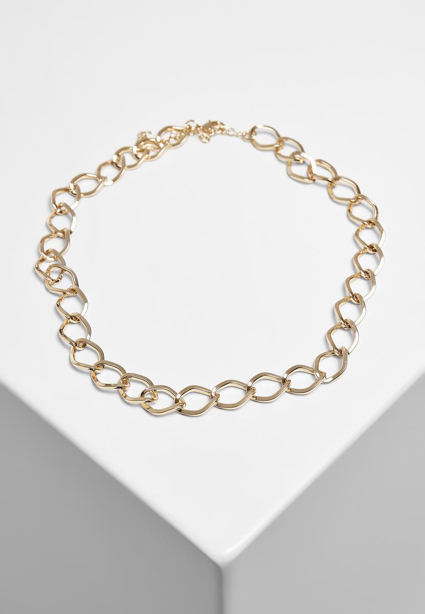 Levně Velký klasický náhrdelník 2-balení zlato/stříbro